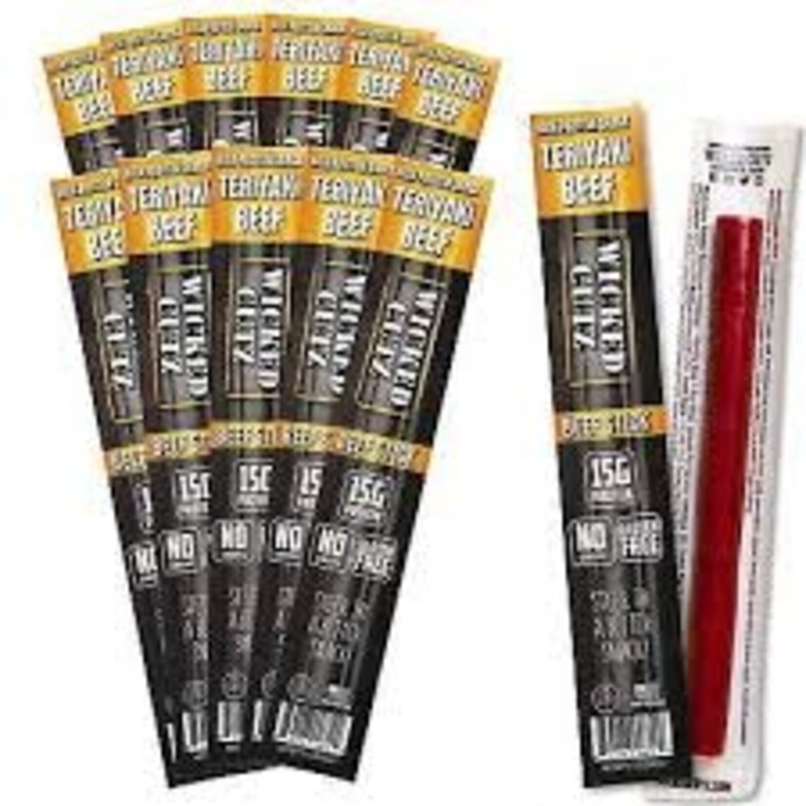 Wicked Cutz Beef Stick Teriyaki