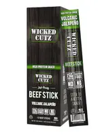 Wicked Cutz Beef Stick - Volcanic Jalapeno