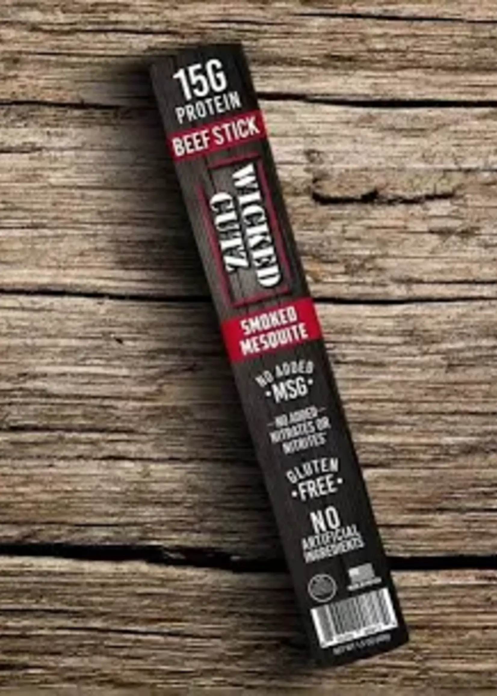 Wicked Cutz Beef Stick - Smoked Mesquite