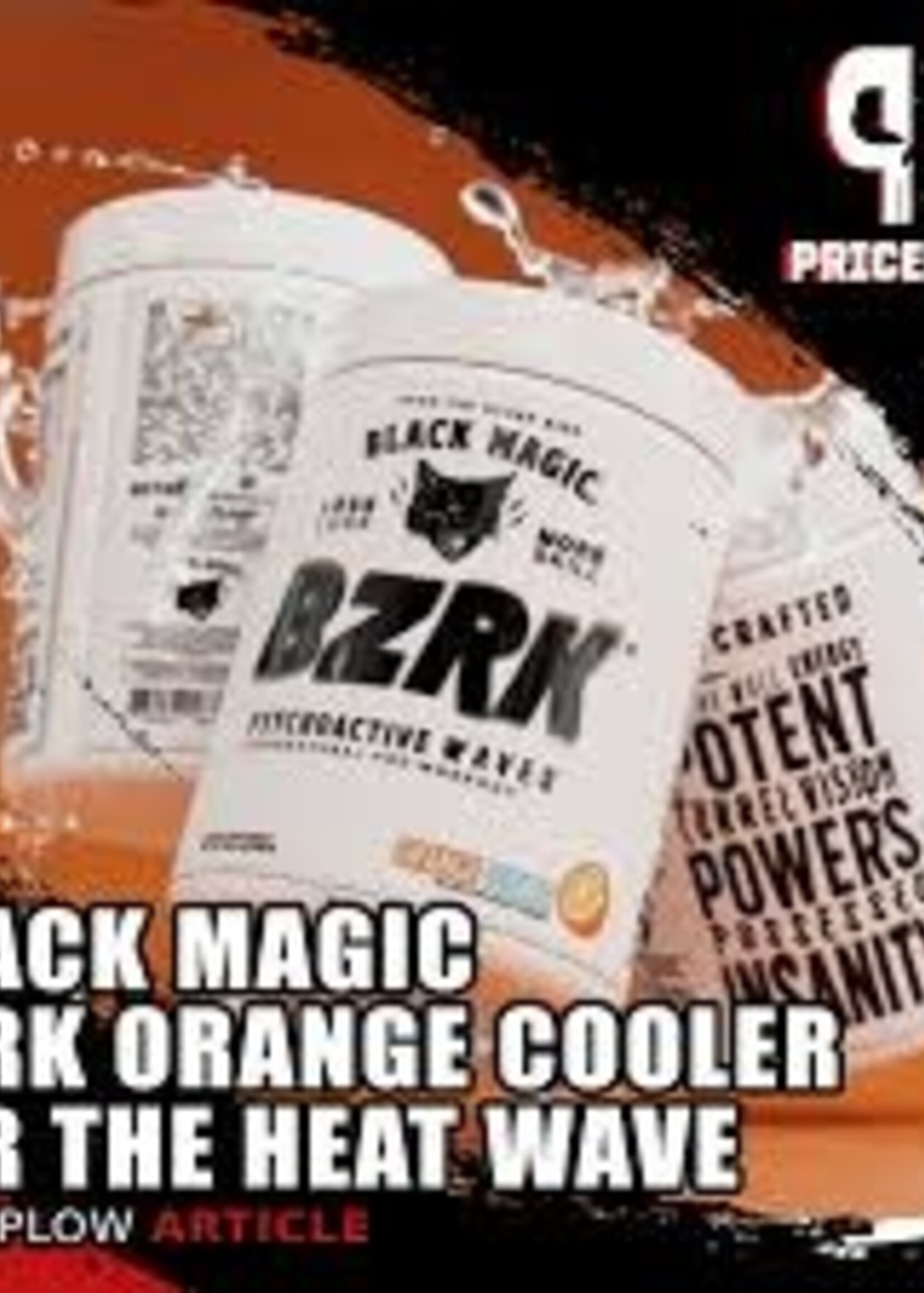 Black Magic BZRK Orange Cooler