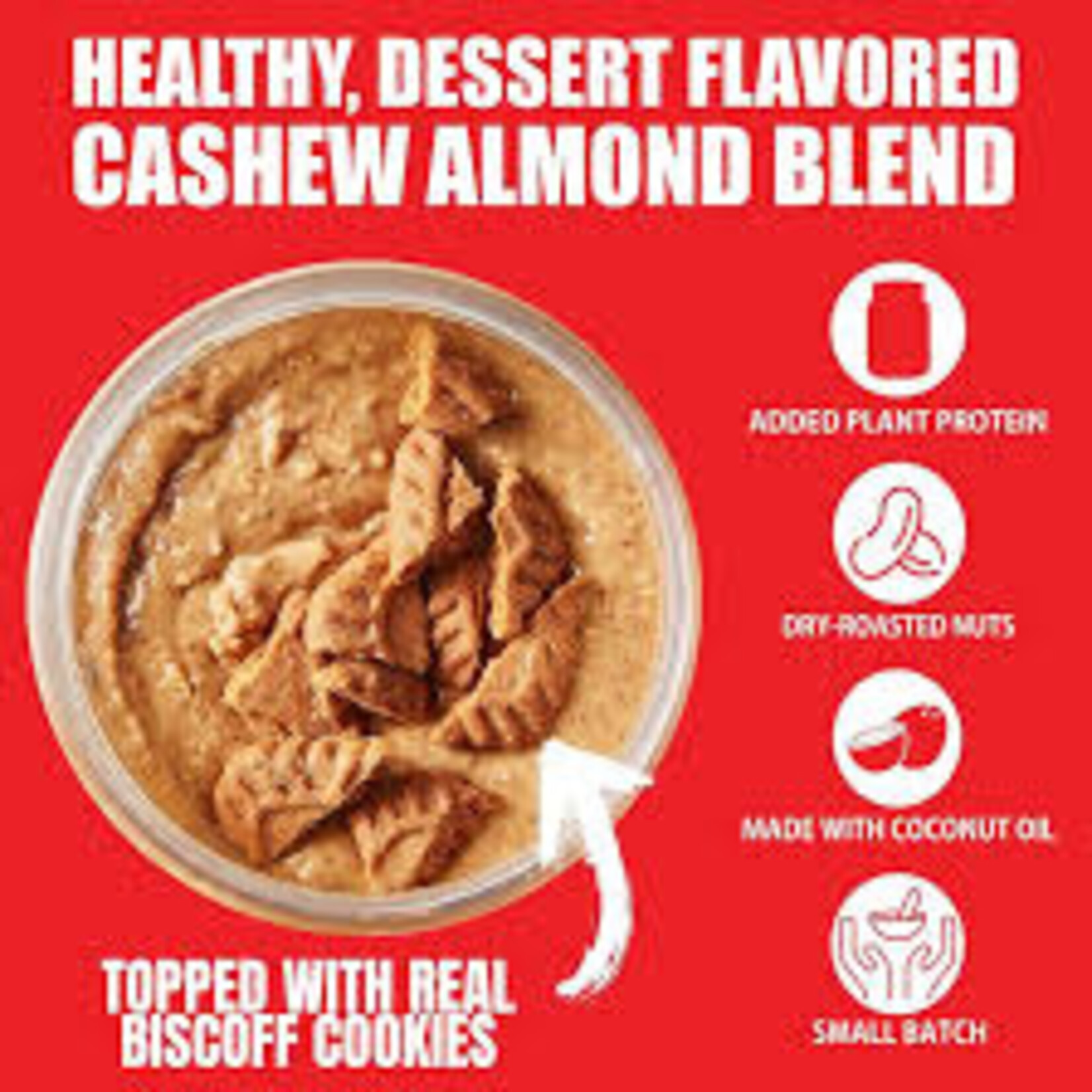 Fit Butters Cookie Butter Cashew Almond Butter (Vegan)