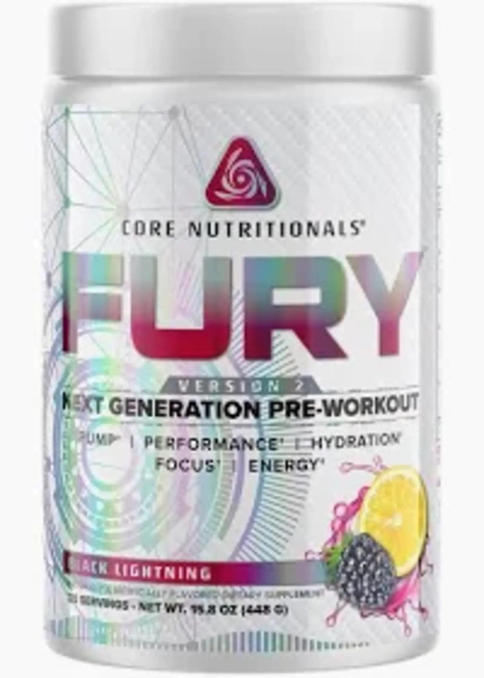Core Nutritionals Fury V2 Black Cherry