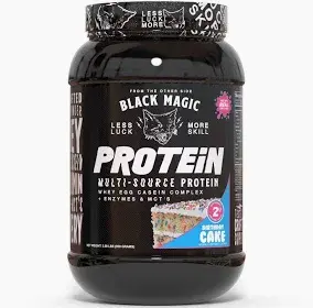 Black Magic Black Magic Protein Birthday Cake