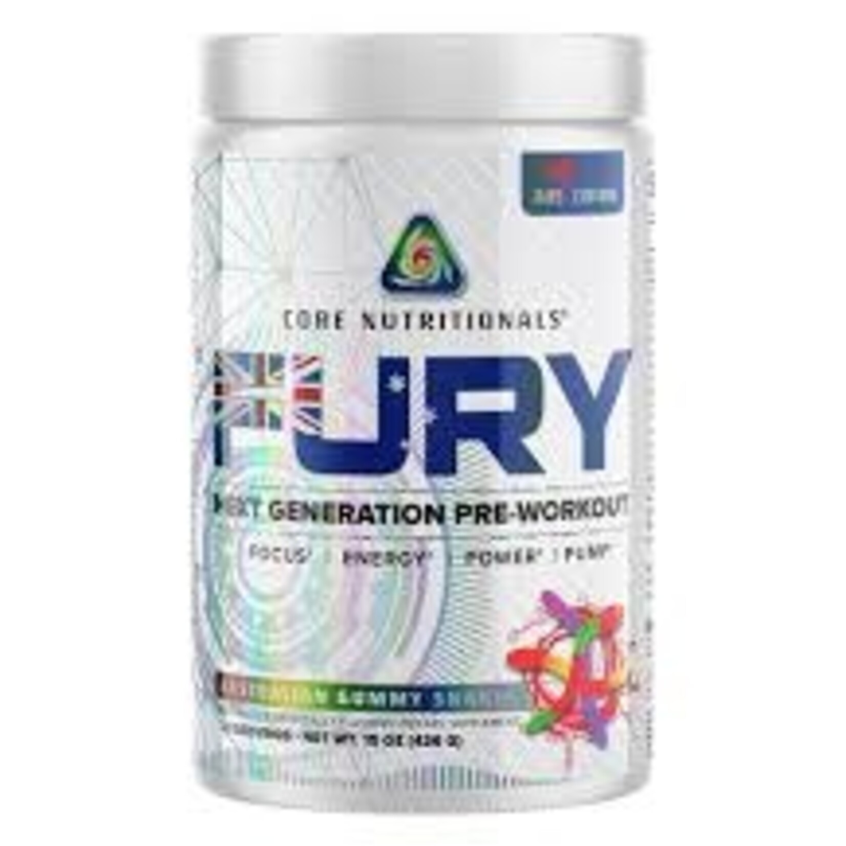 Core Nutritionals Core Nutritionals Fury X AUSTRALIA - Australian Gummy Snakes