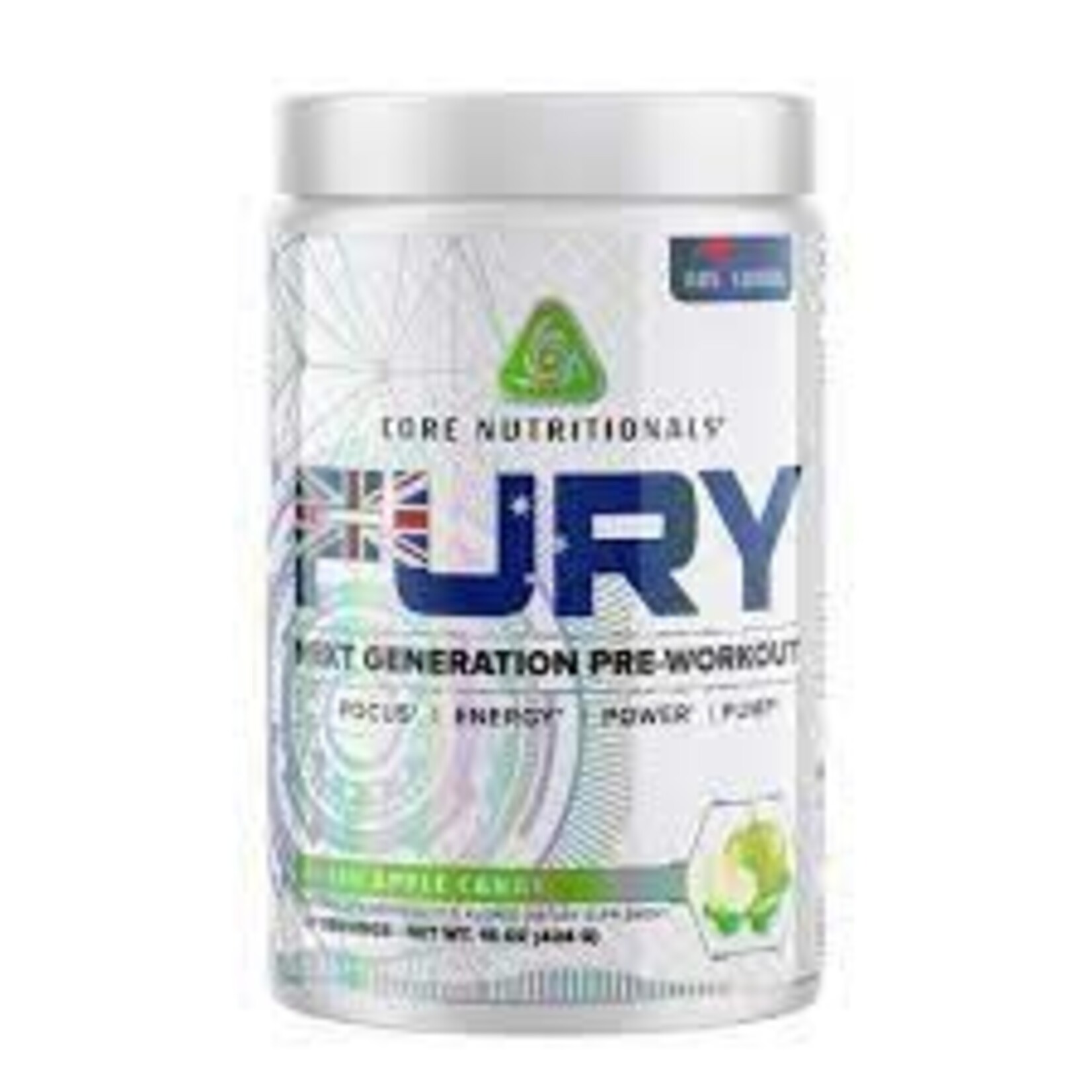 Core Nutritionals Core Nutritionals Fury X AUSTRALIA - Lemon Lime Sherbert