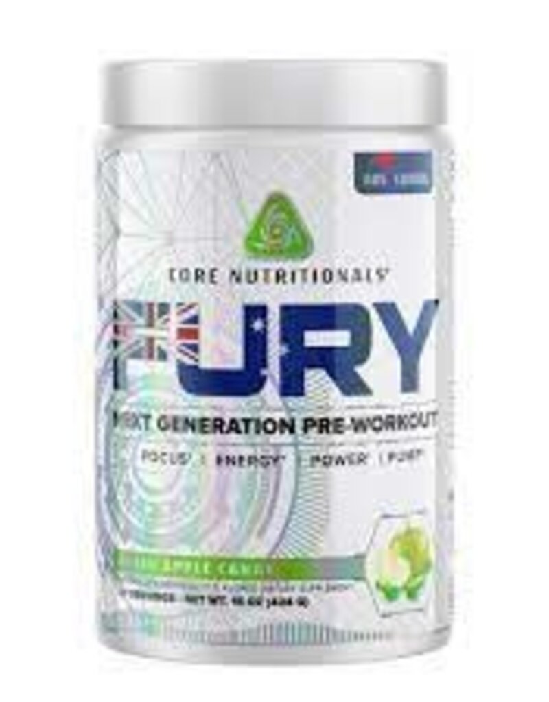 Core Nutritionals Core Nutritionals Fury X AUSTRALIA - Lemon Lime Sherbert