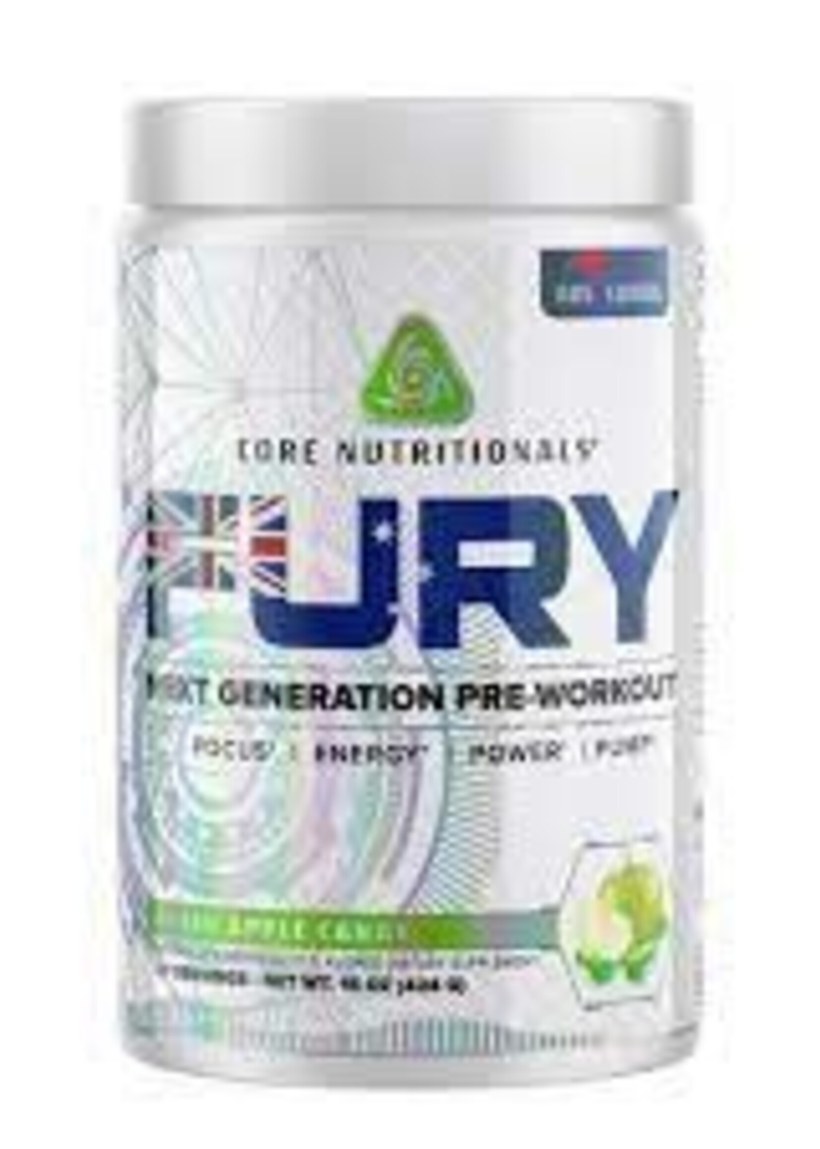 Core Nutritionals Core Nutritionals Fury X AUSTRALIA - Sour Candy