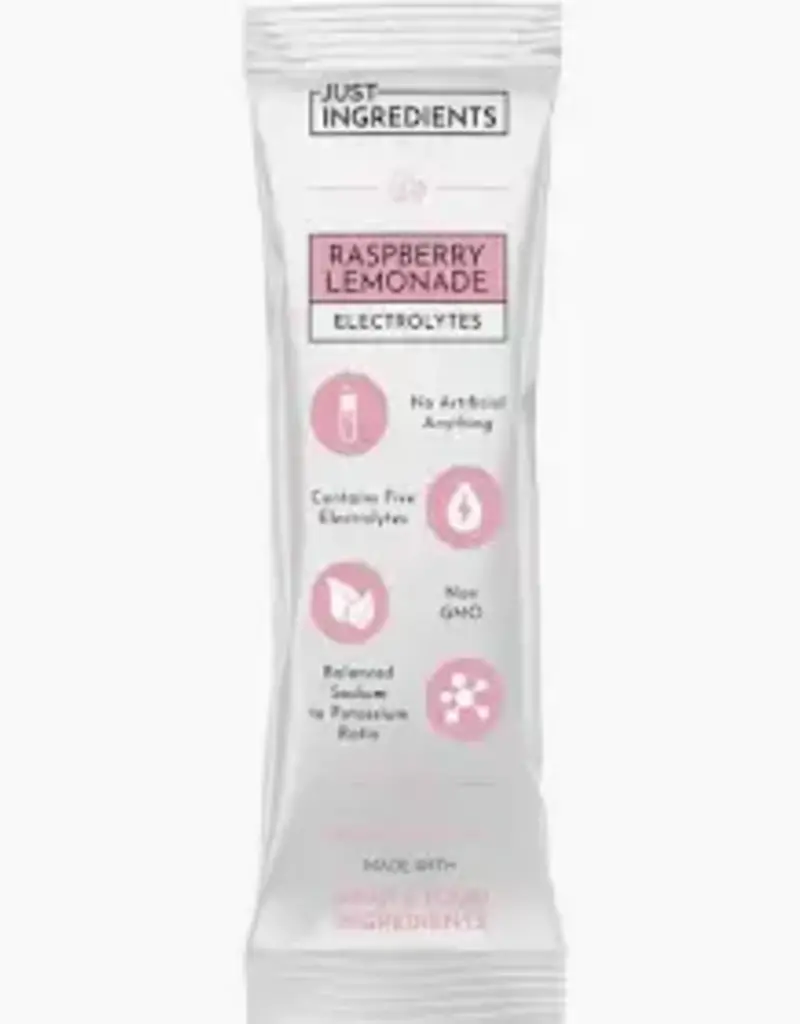 Just Ingredients Just Ingredients Pre-Workout Raspberry lemonade (Single Serving Packs 20)