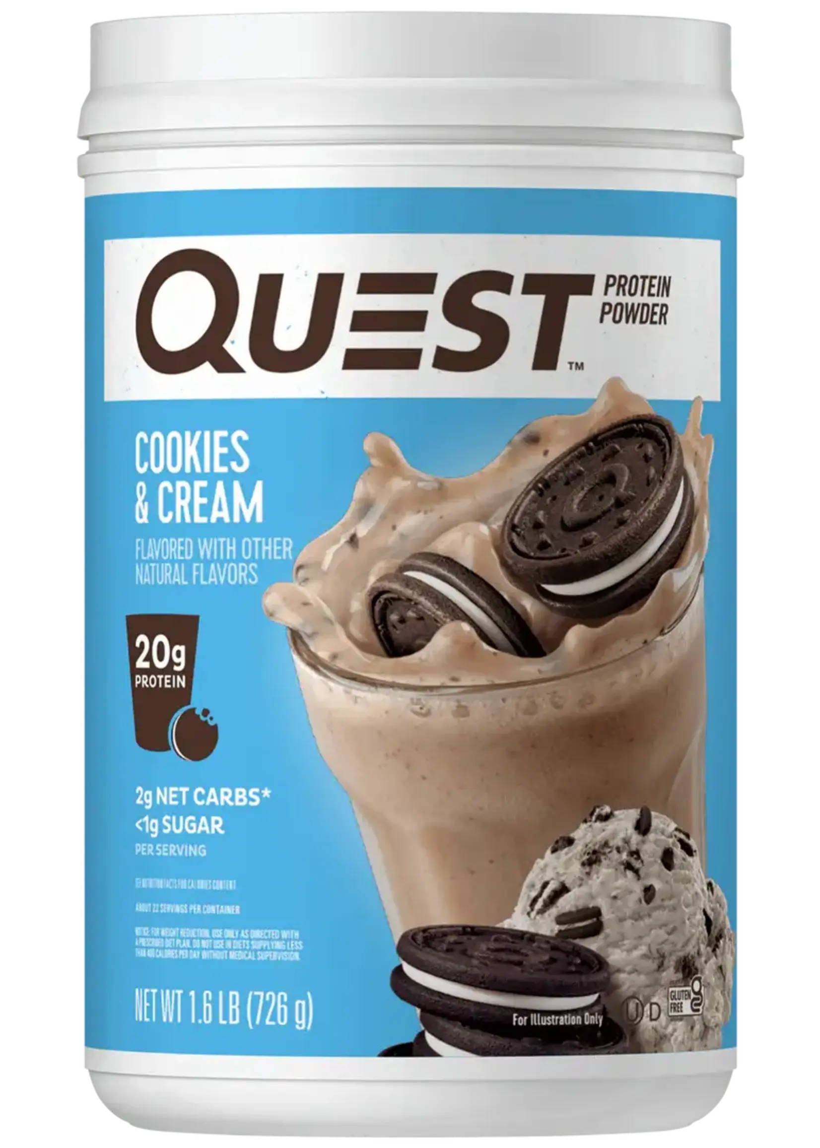 Quest Nutrition Quest Nutrition Cookies & Cream Protein Powder
