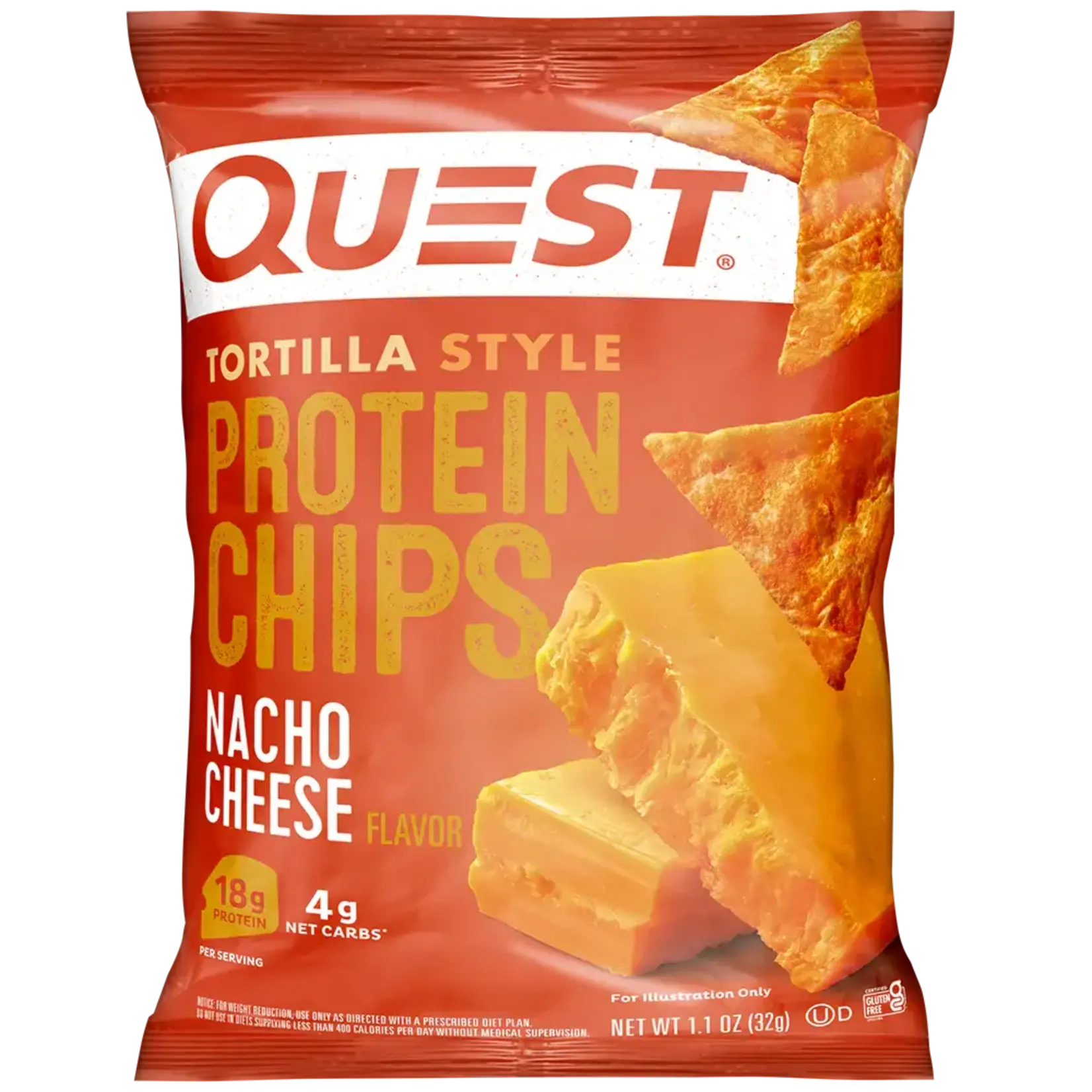 Quest Nutrition Quest Nutrition Nacho Cheese Tortilla Style Protein Chips