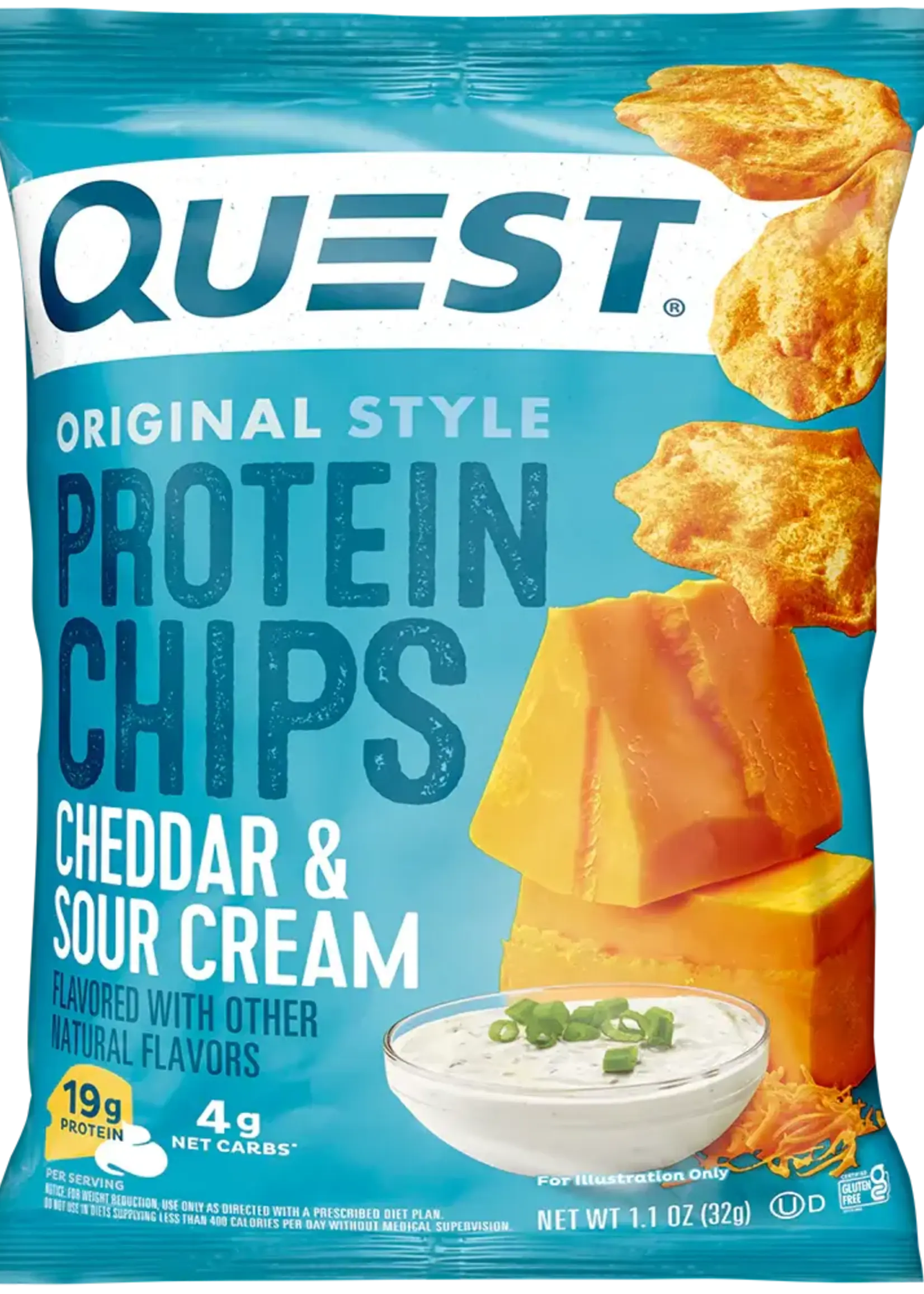 Quest Nutrition Quest Nutrition Cheddar & Sour Cream Original Style Protein Chips