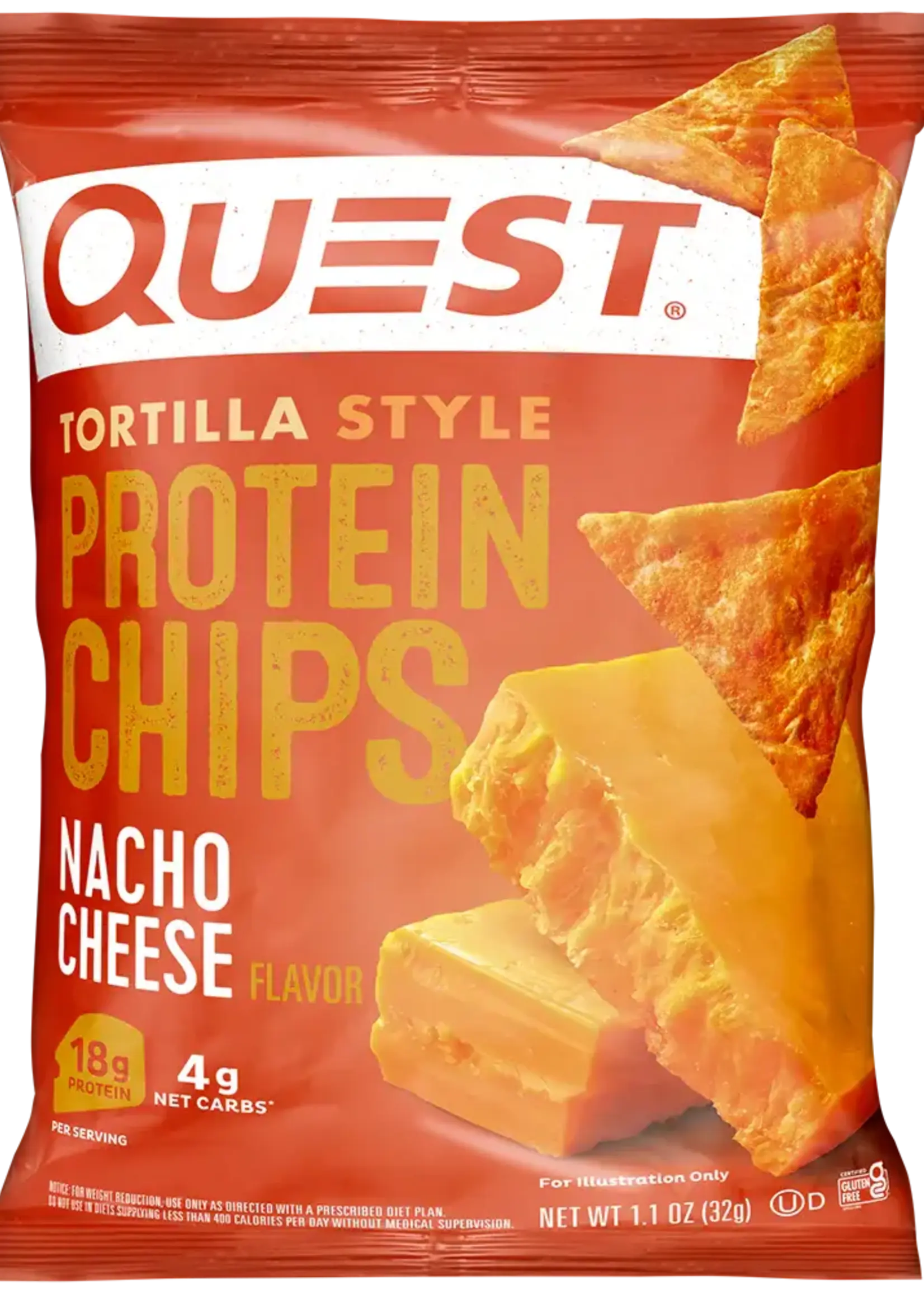 Quest Nutrition Quest Nutrition Nacho Cheese Tortilla Style Protein Chips