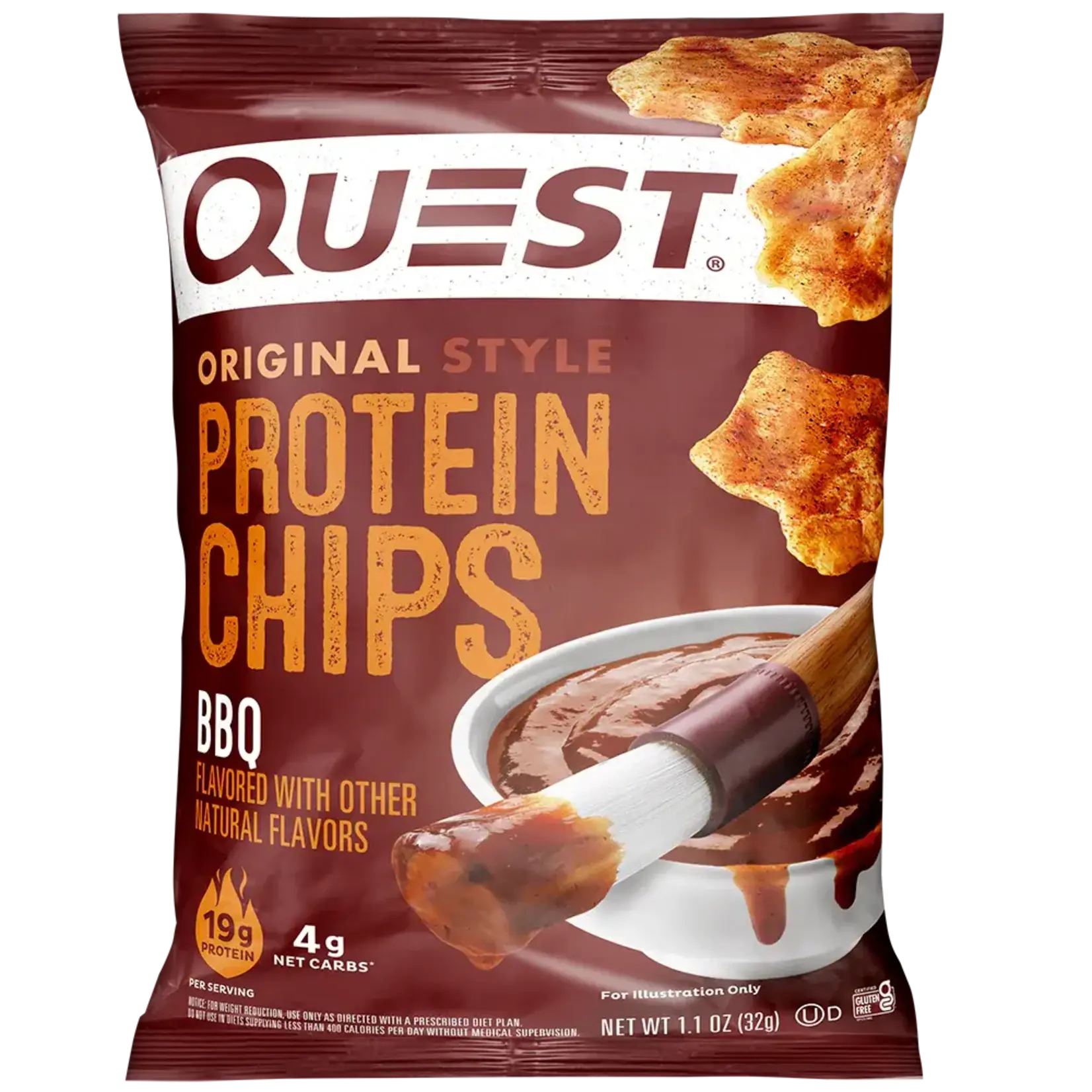 Quest Nutrition Quest Nutrition BBQ Original Style Protein Chips