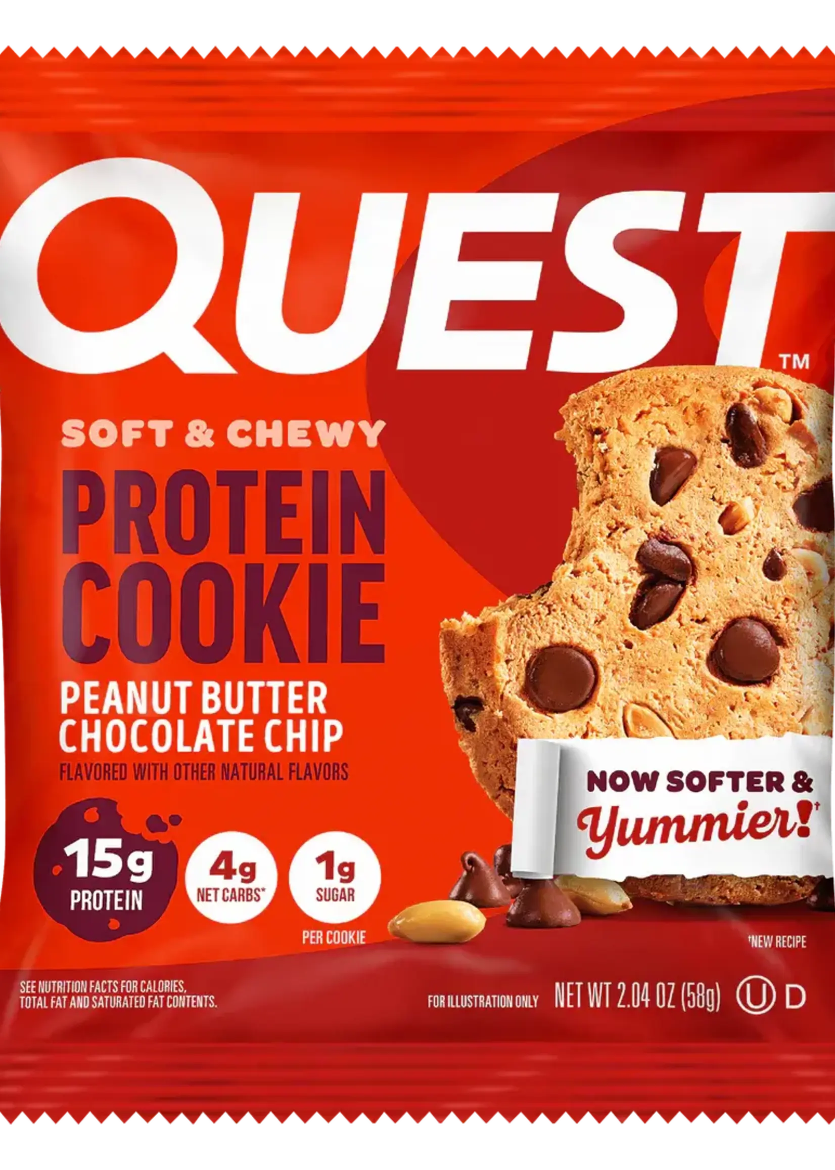 Quest Nutrition Quest Nutrition Peanut Butter Chocolate Chip Protein Cookie