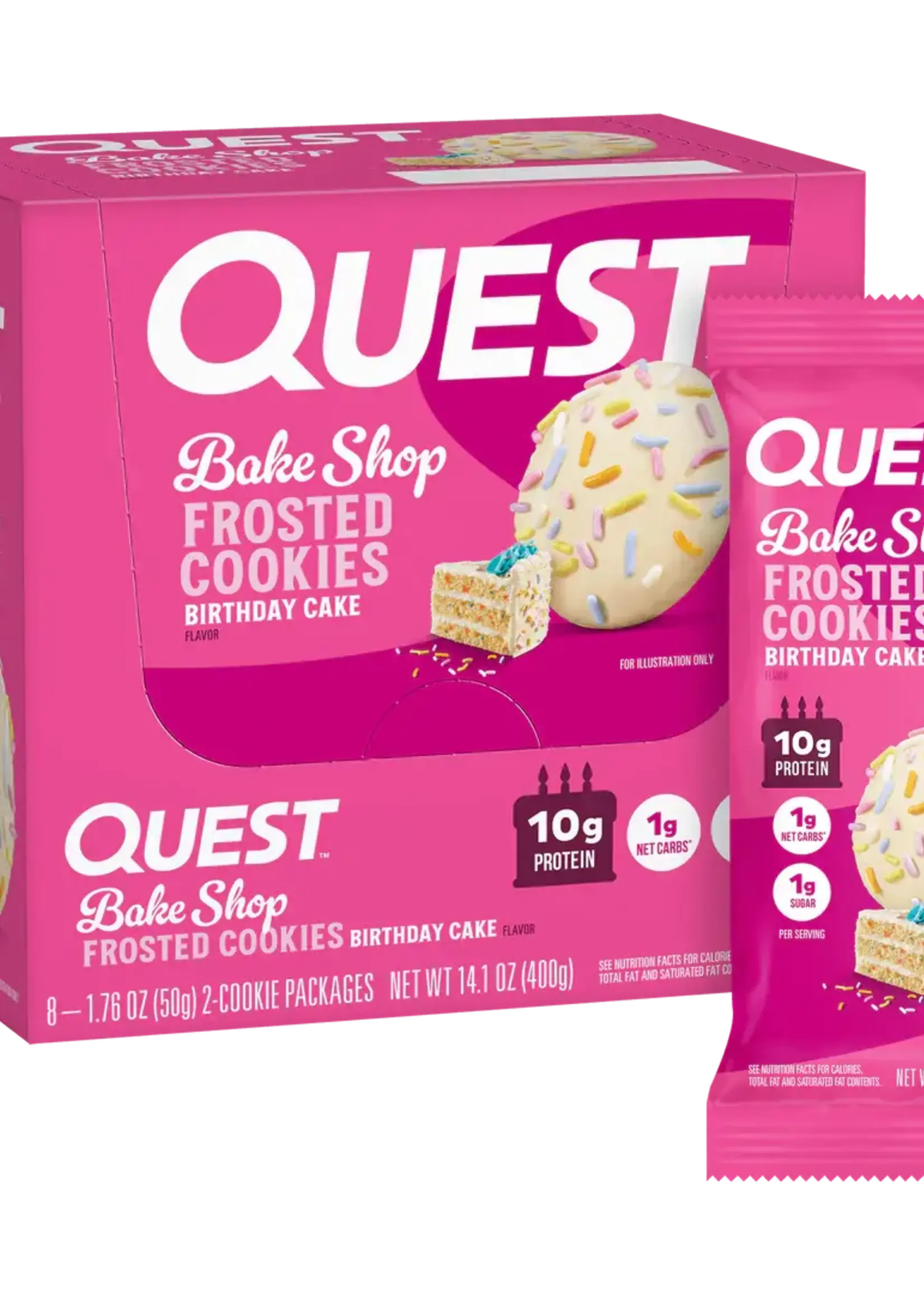 Quest Nutrition Quest Nutrition Frosted Cookies Birthday Cake