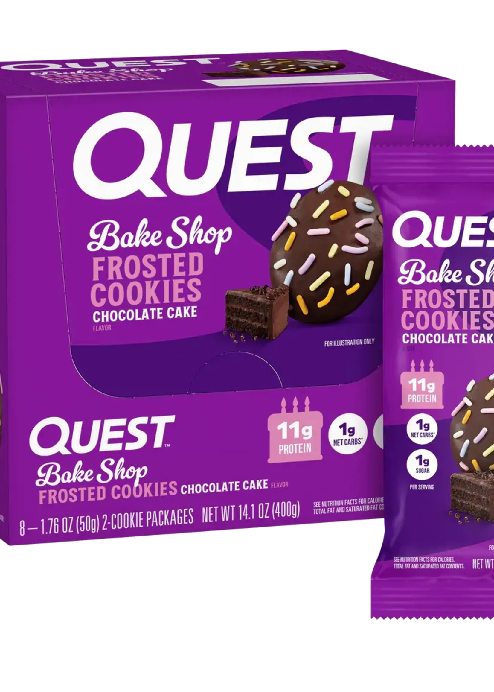 Quest Nutrition Quest Nutrition Frosted Cookies Chocolate Cake