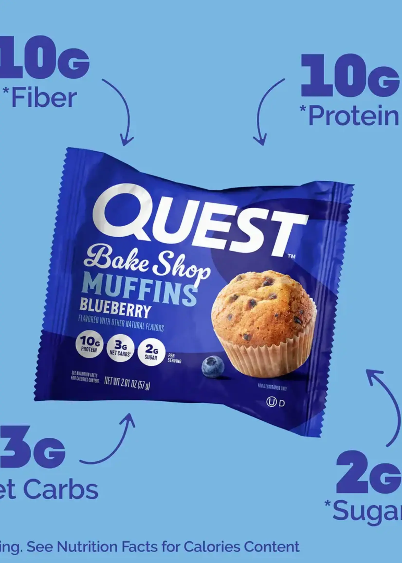Quest Nutrition Quest Nutrition Bake Shop Blueberry Muffins
