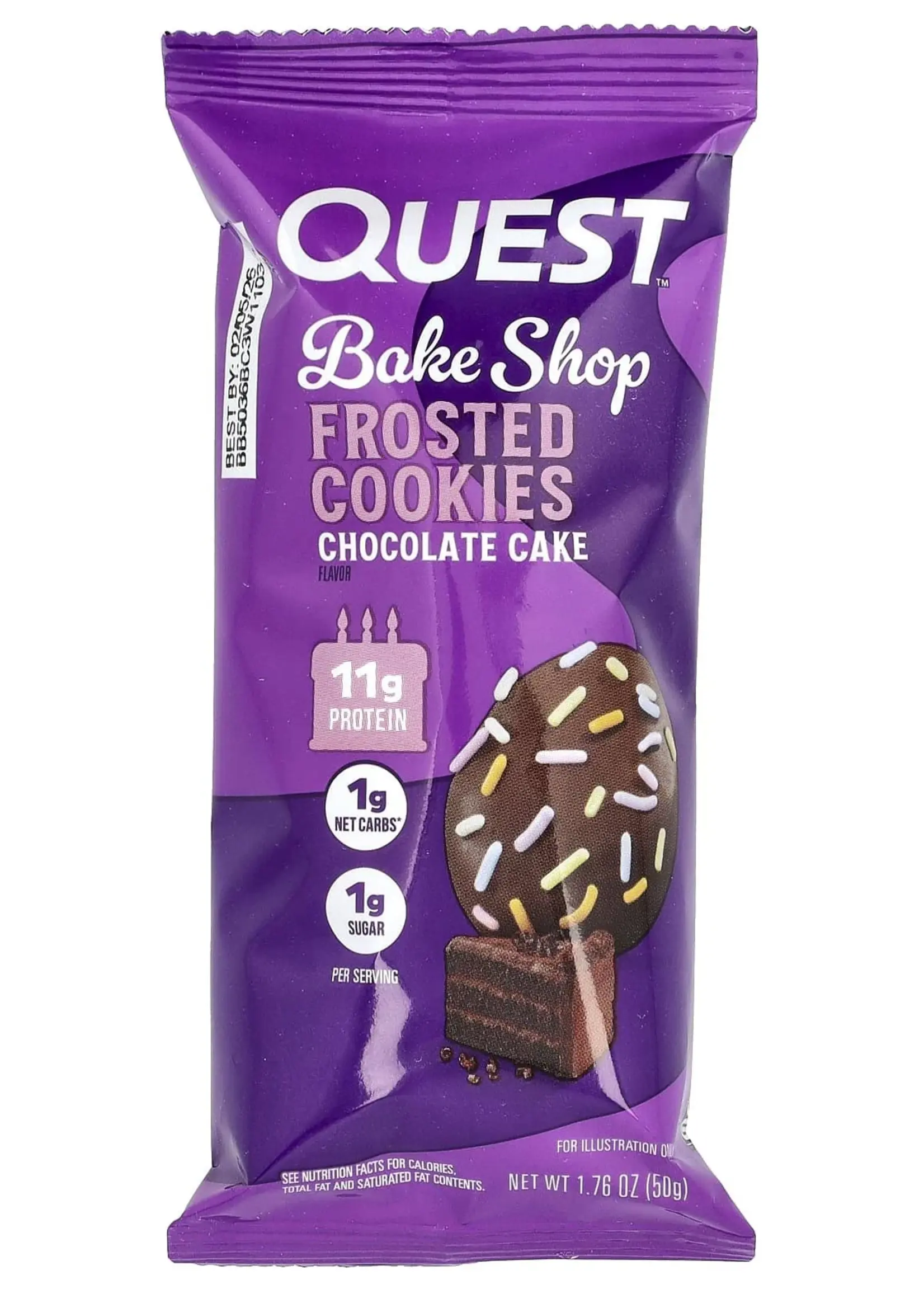 Quest Nutrition Quest Nutrition Frosted Cookies Chocolate Cake