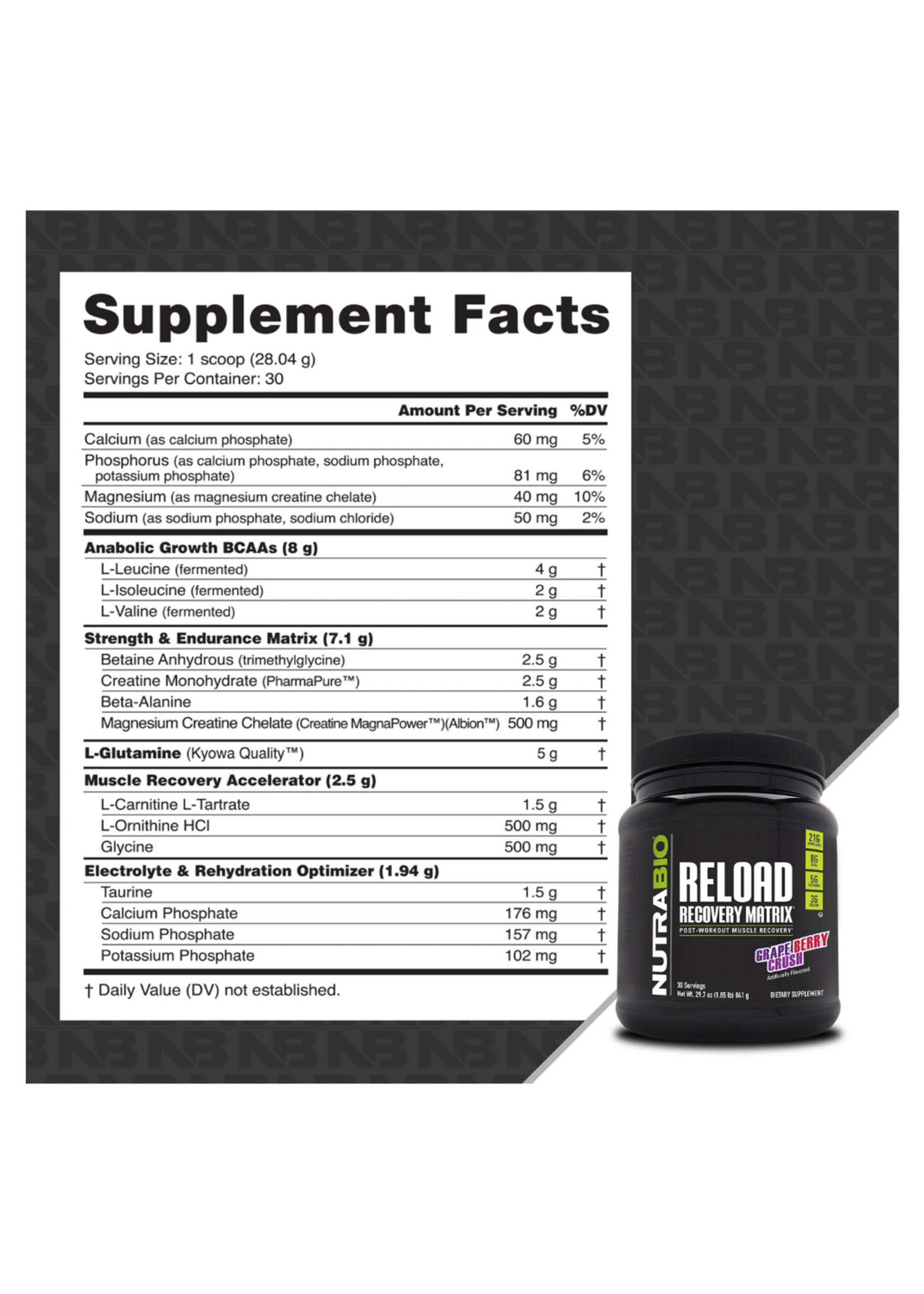 NutraBio NutraBio Reload