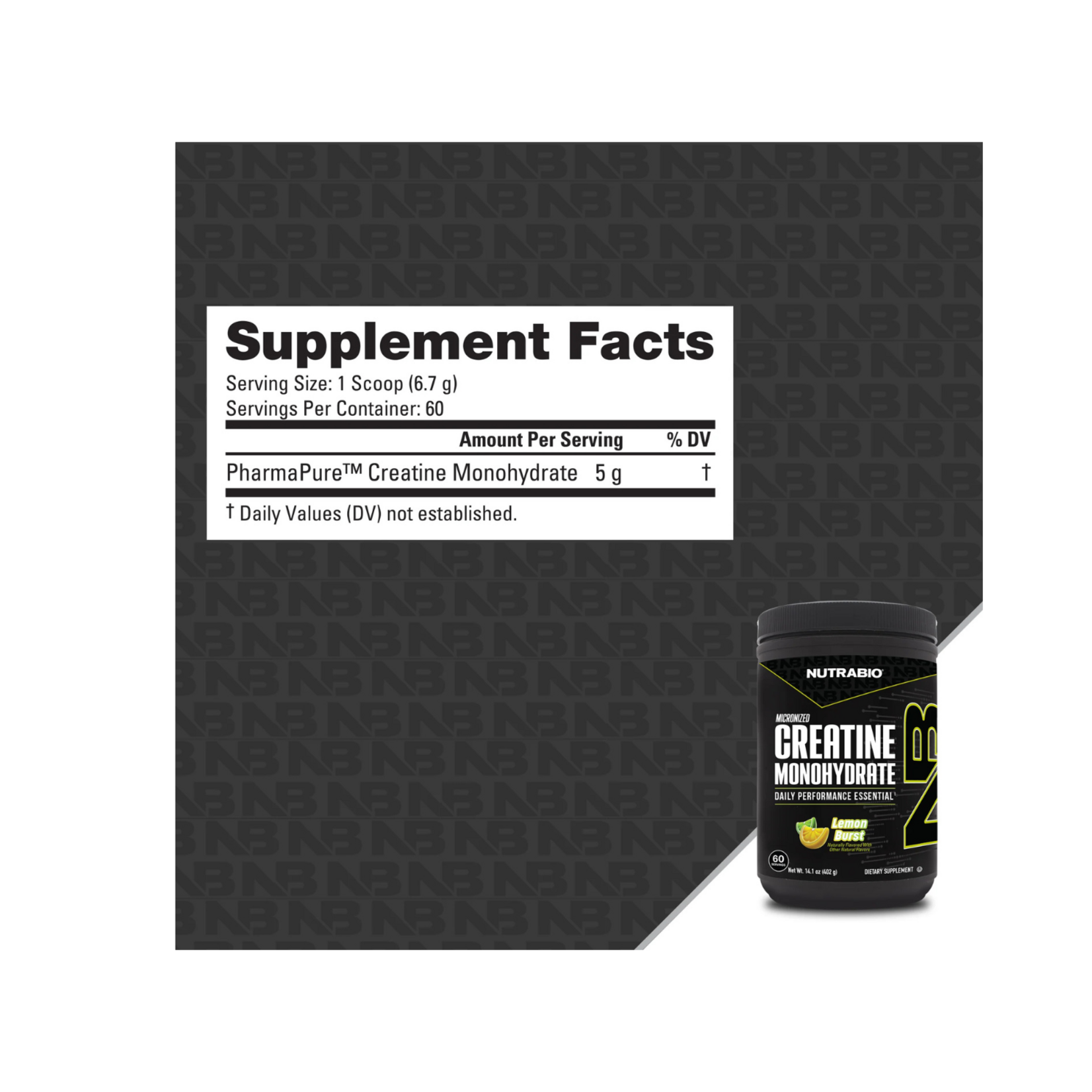 NutraBio NutraBio Flavored Creatine