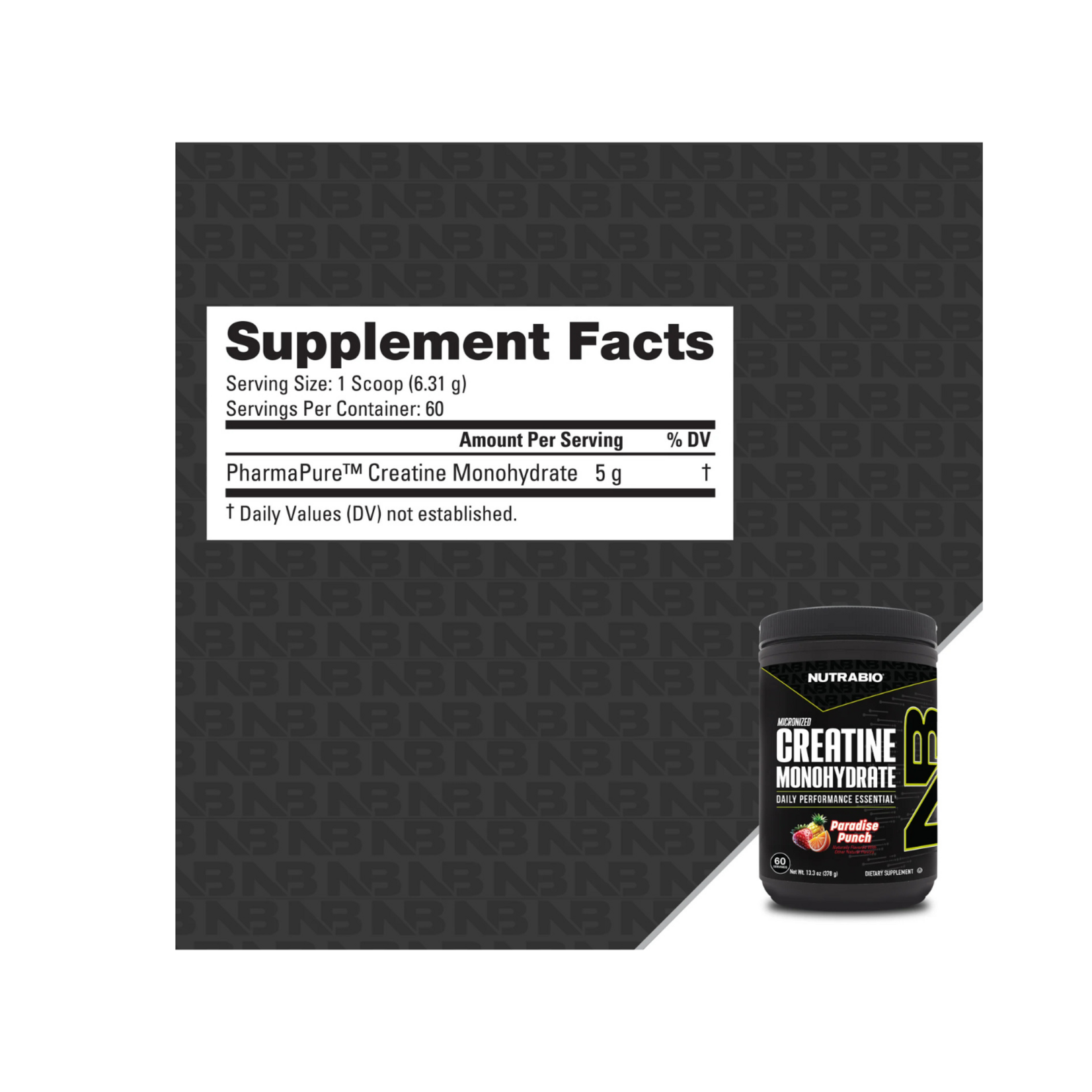 NutraBio NutraBio Flavored Creatine