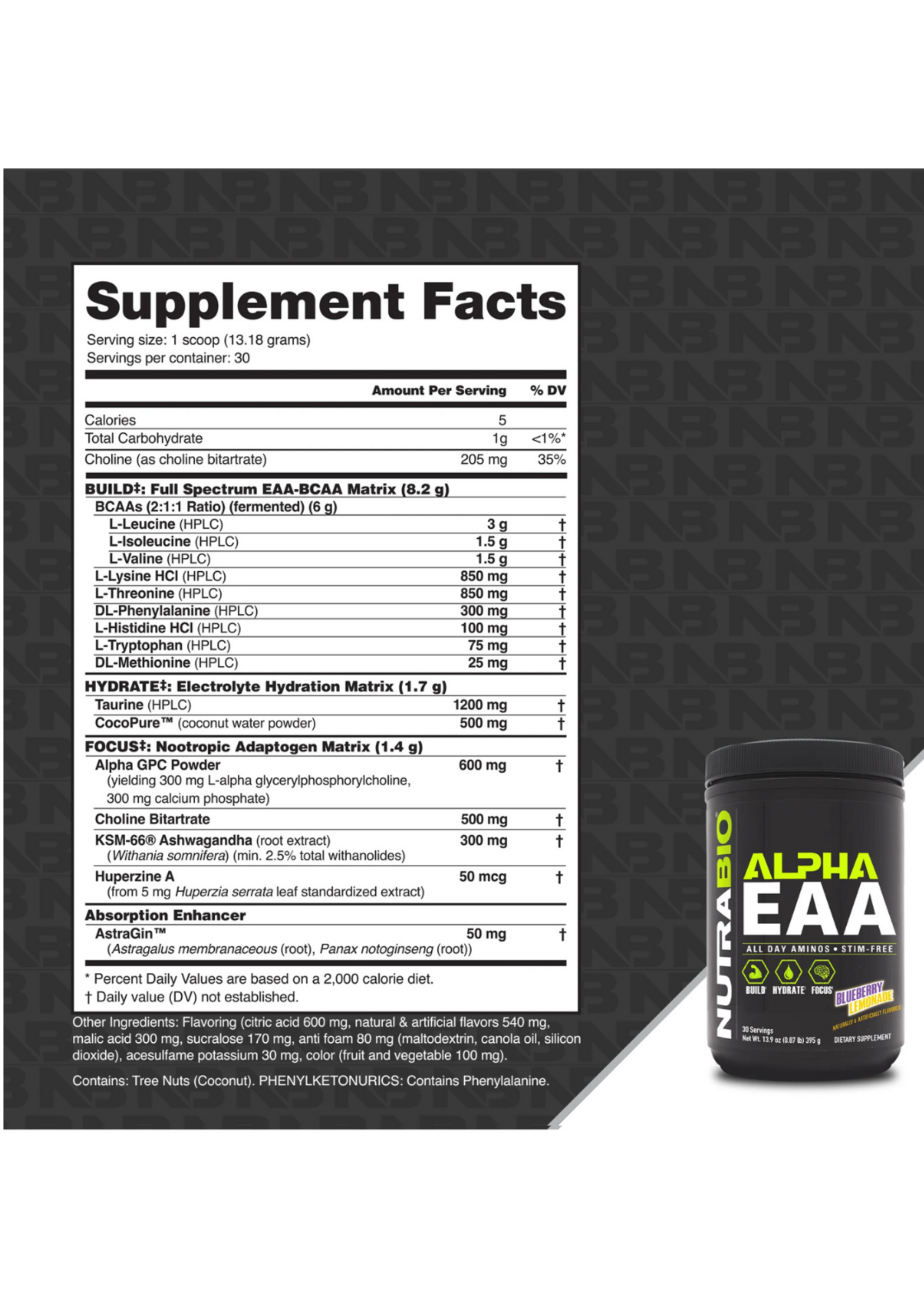 NutraBio NutraBio ALPHA EAA