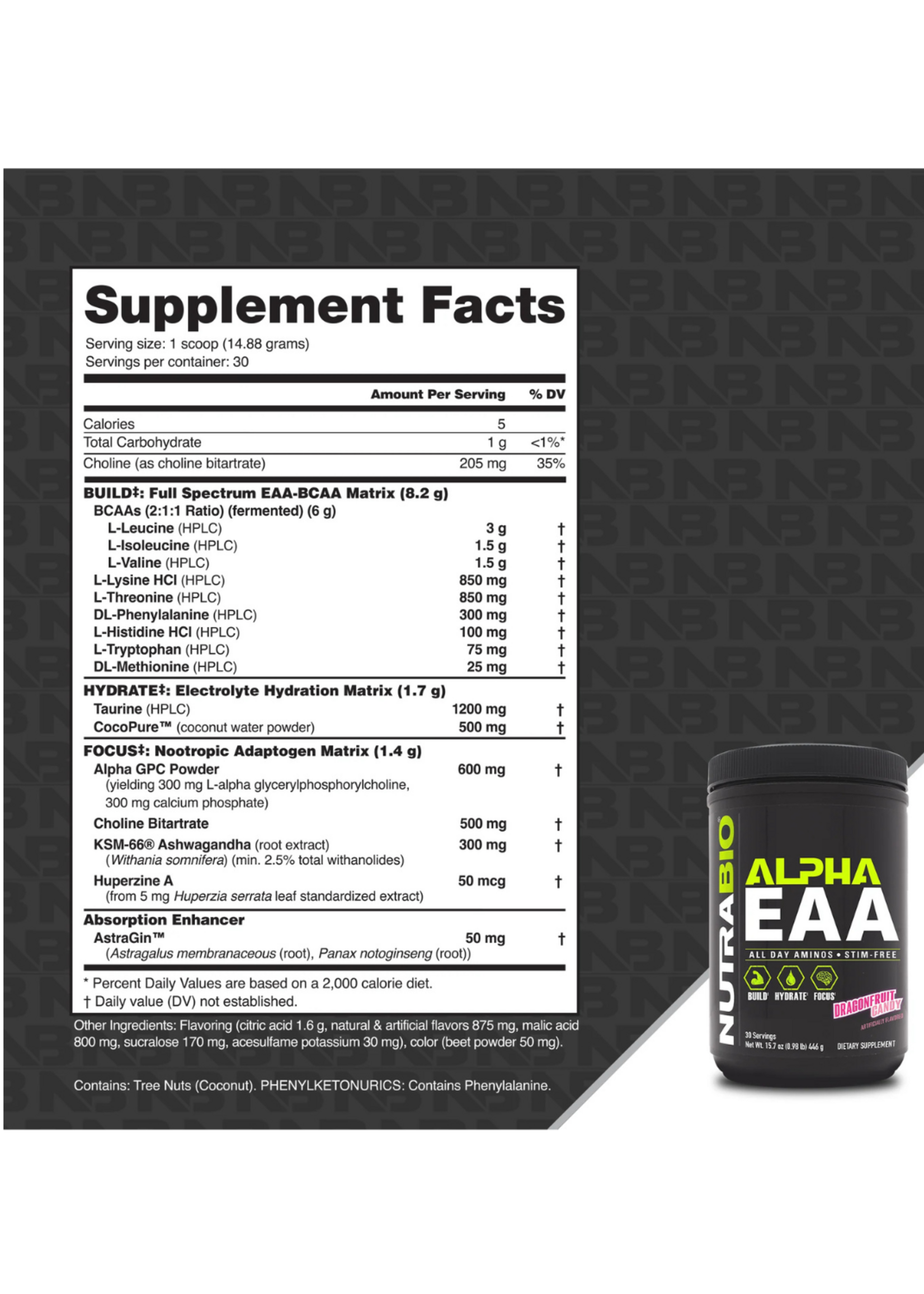 NutraBio NutraBio ALPHA EAA