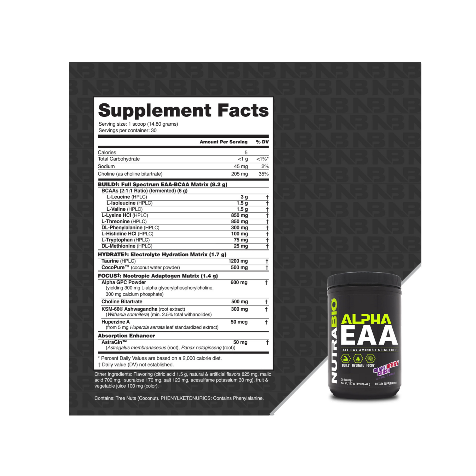 NutraBio NutraBio ALPHA EAA