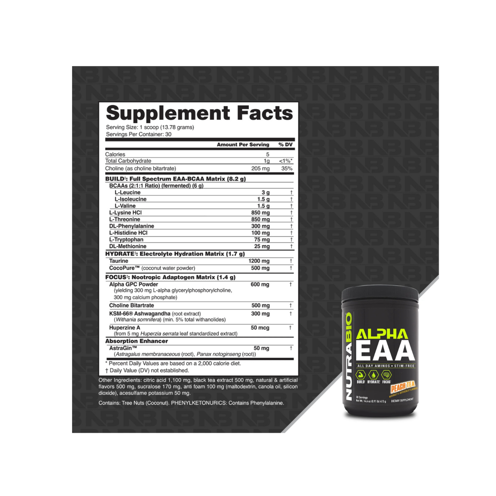 NutraBio NutraBio ALPHA EAA