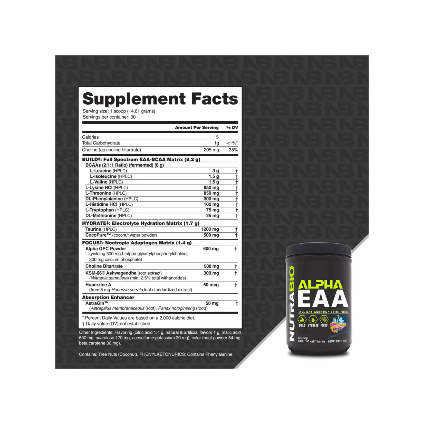 NutraBio NutraBio ALPHA EAA