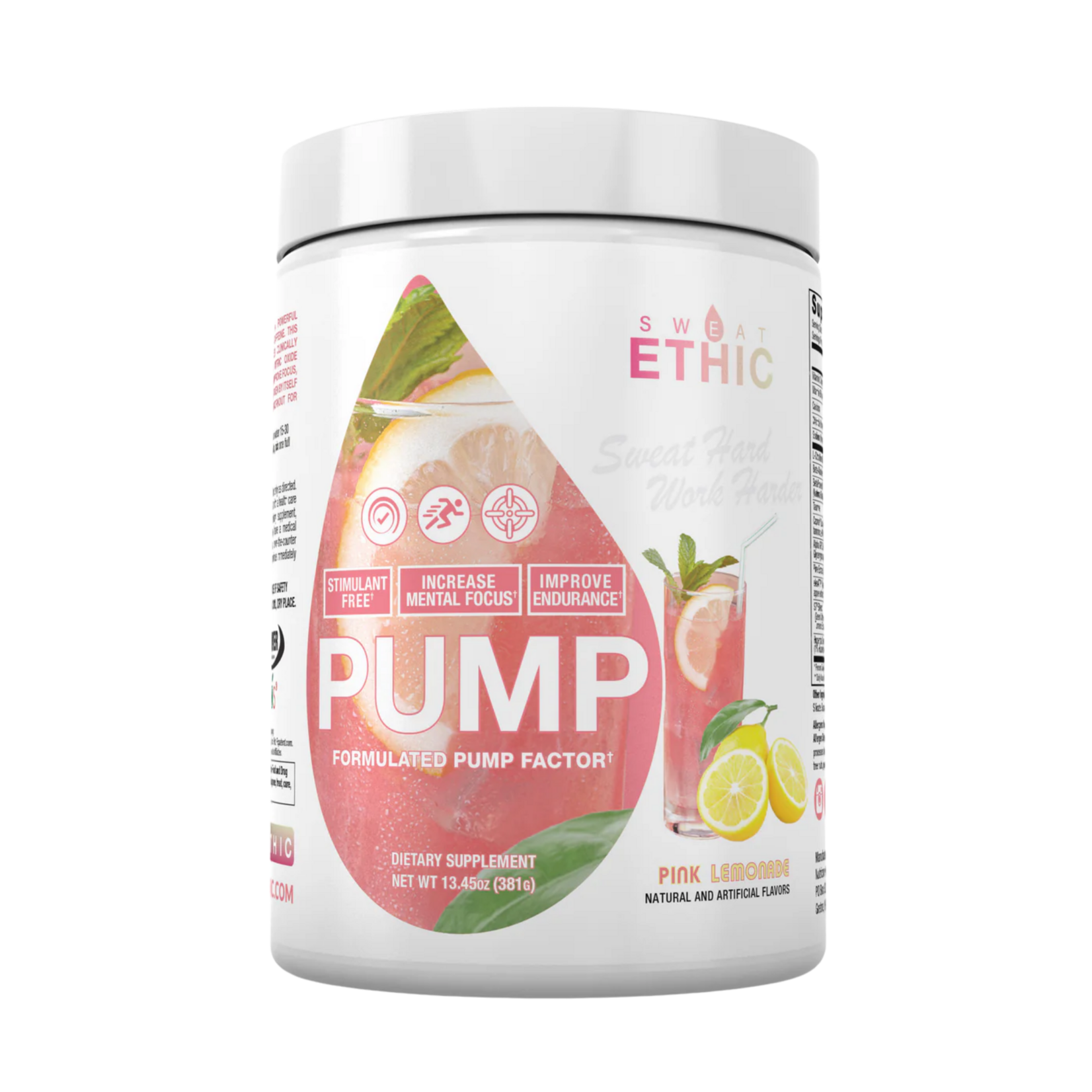 Sweat Ethic Sweat Ethic PUMP Pink Lemonade