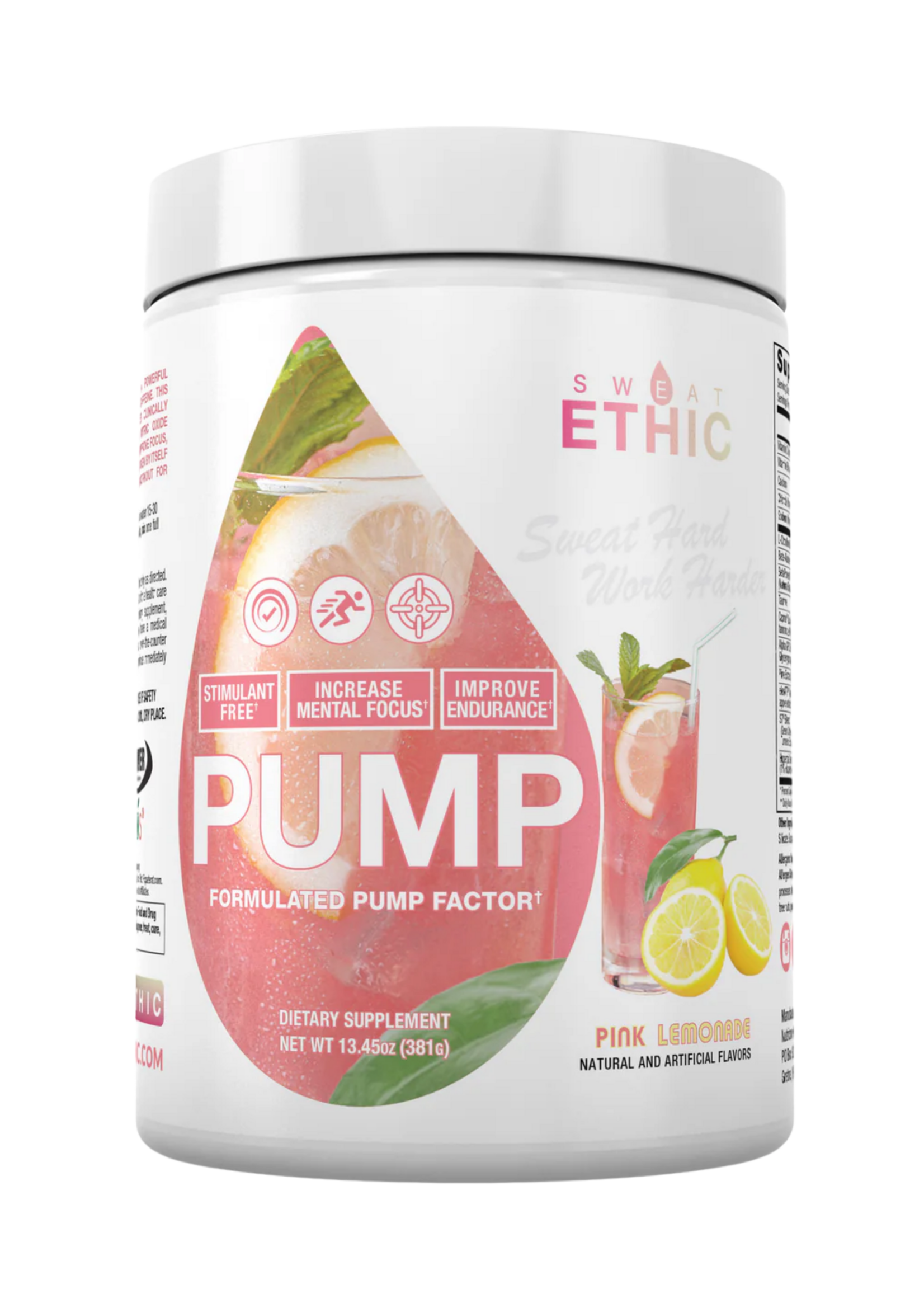 Sweat Ethic Sweat Ethic PUMP Pink Lemonade