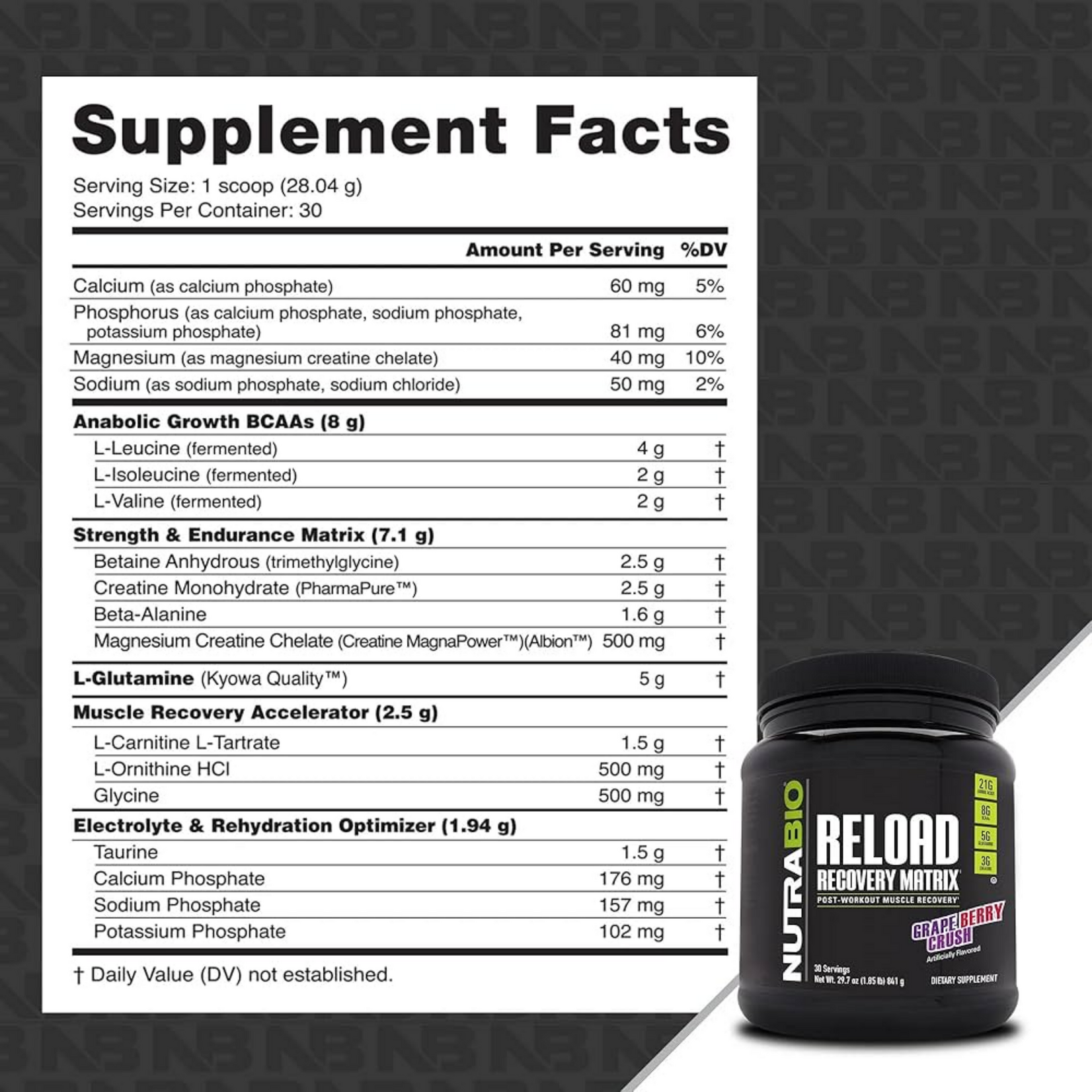 NutraBio NutraBio Reload
