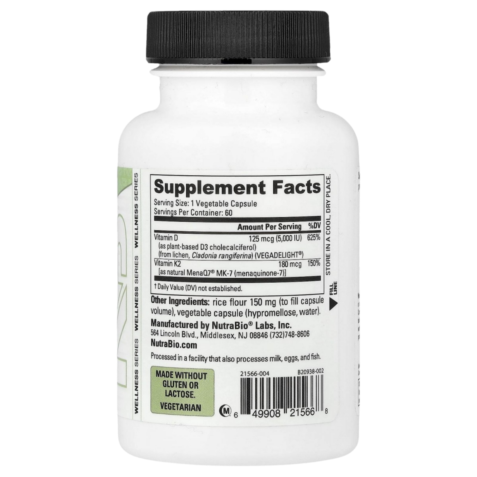 NutraBio NutraBio D3 K2