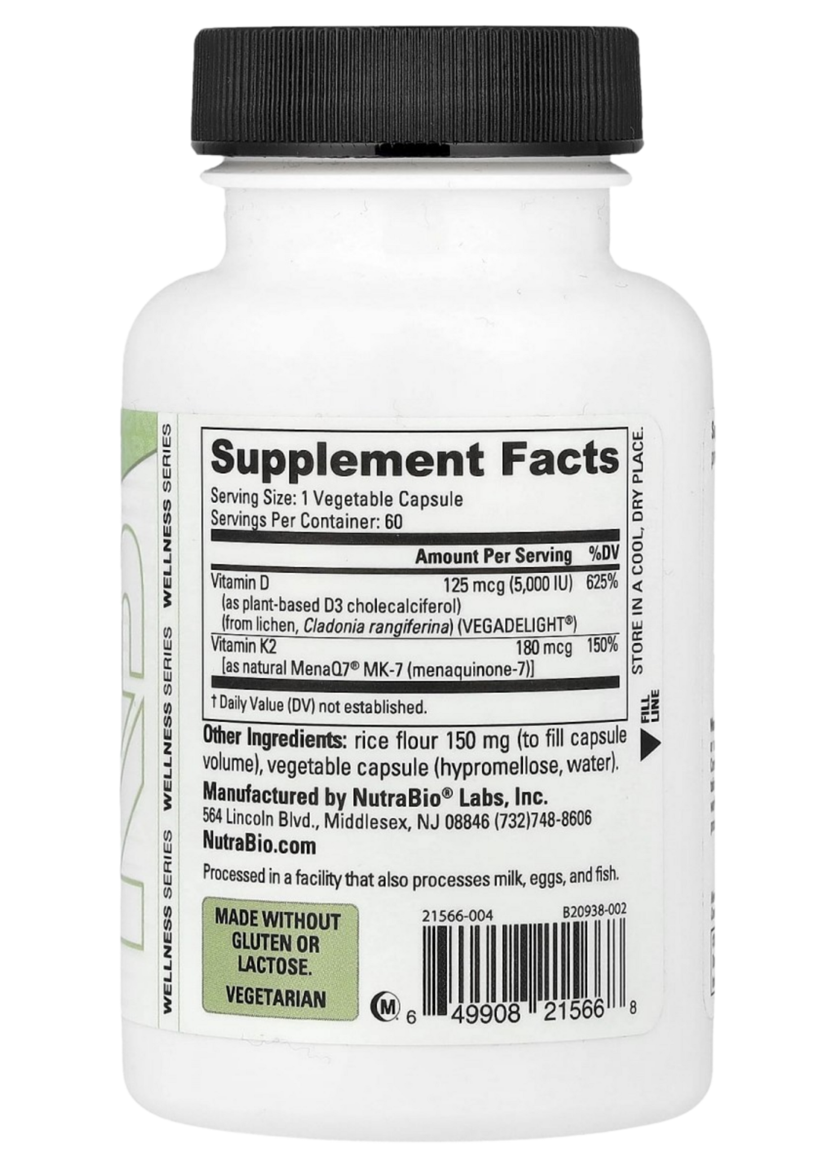 NutraBio NutraBio D3 K2