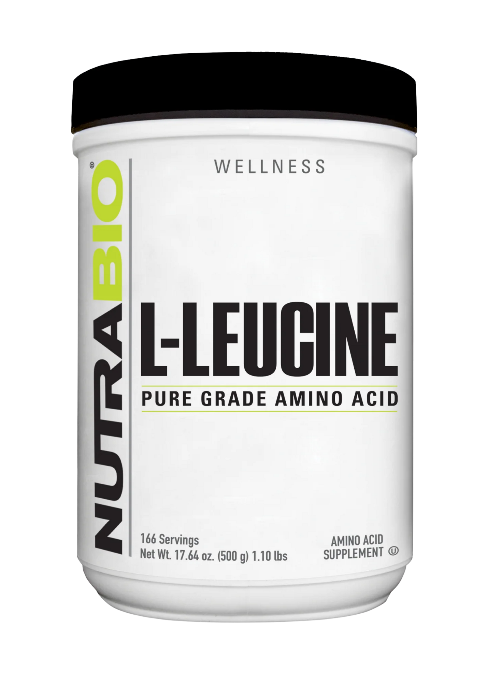 NutraBio NutraBio L-Leucine 166 ser