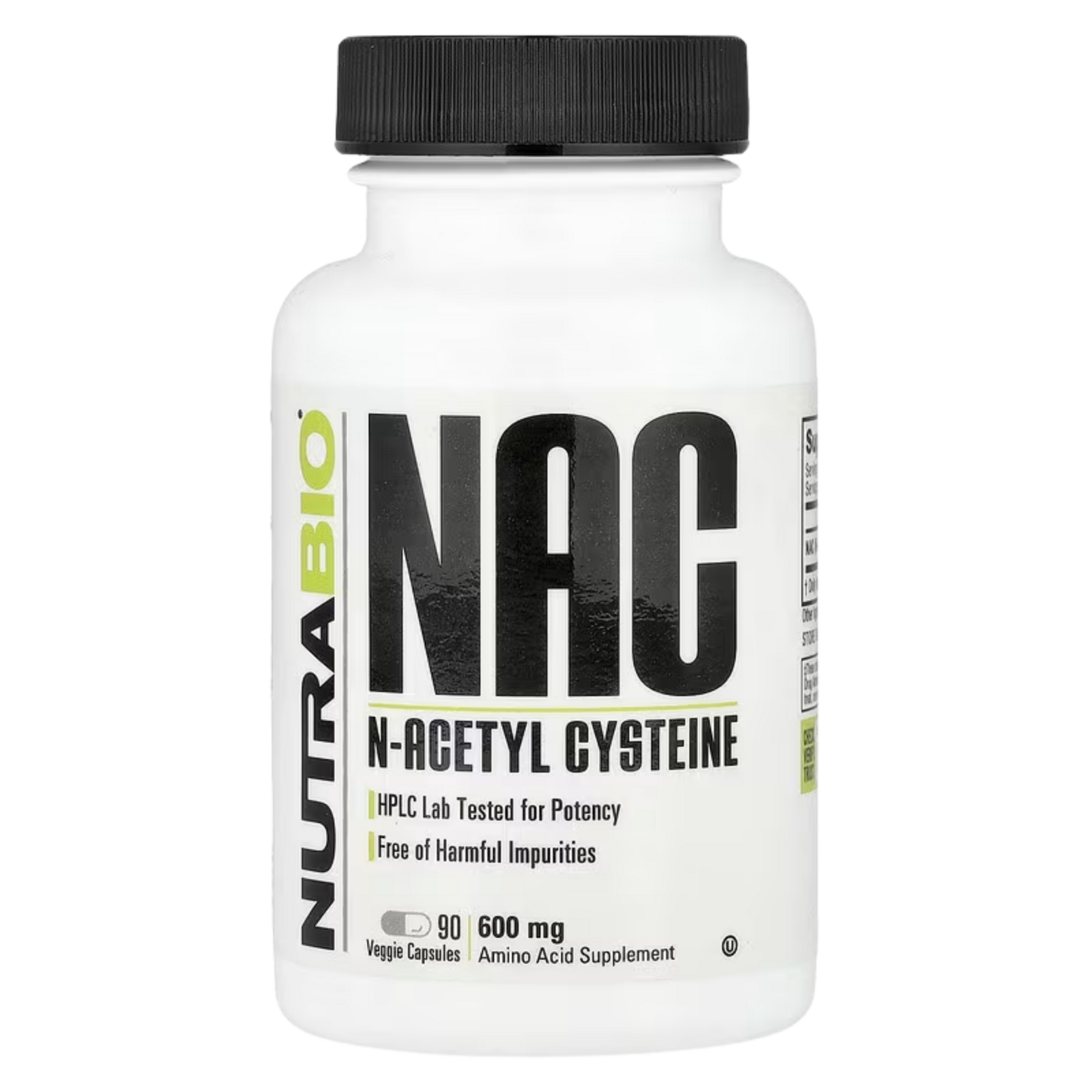 NutraBio Nutrabio NAC 90 caps
