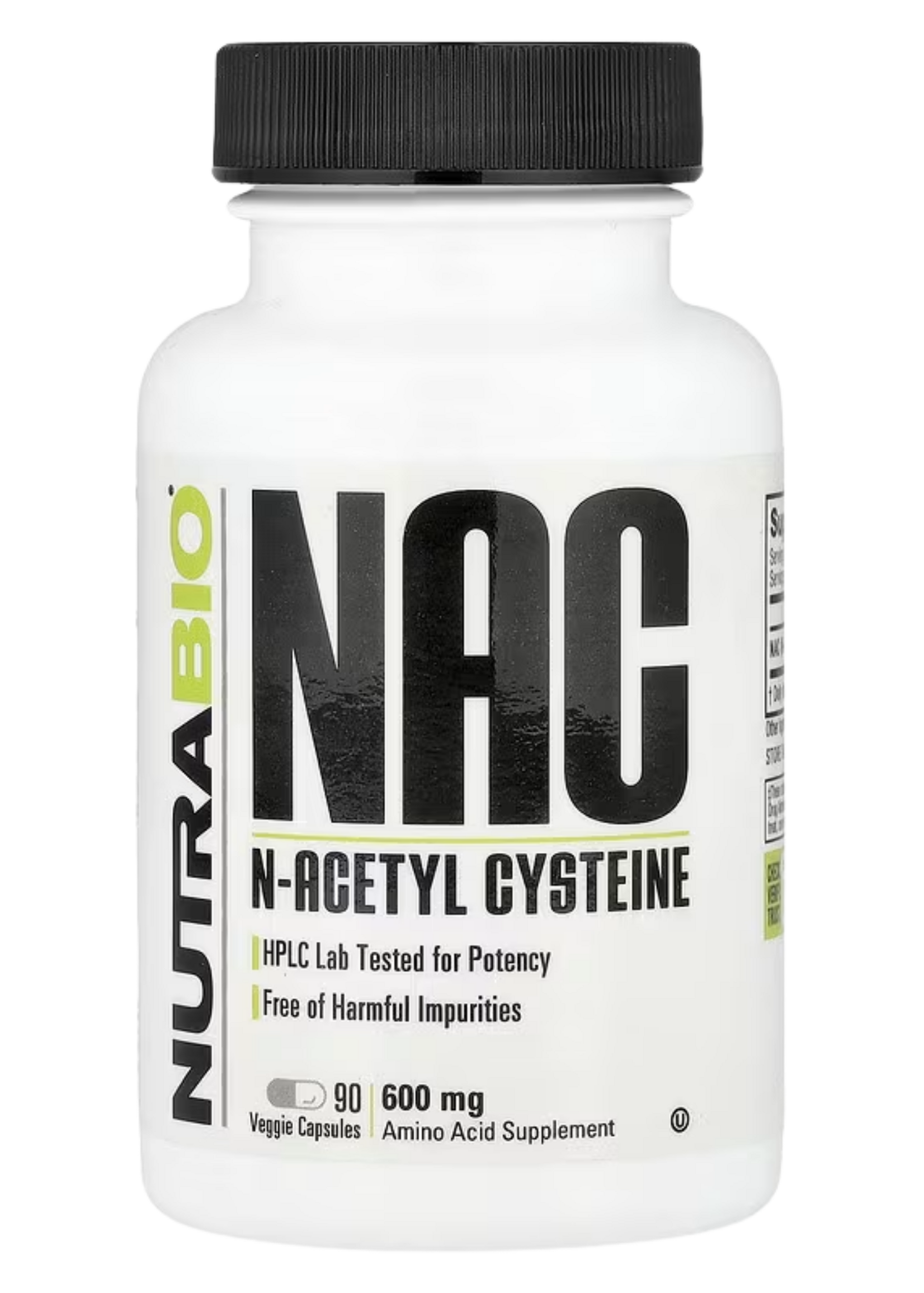 NutraBio Nutrabio NAC 90 caps