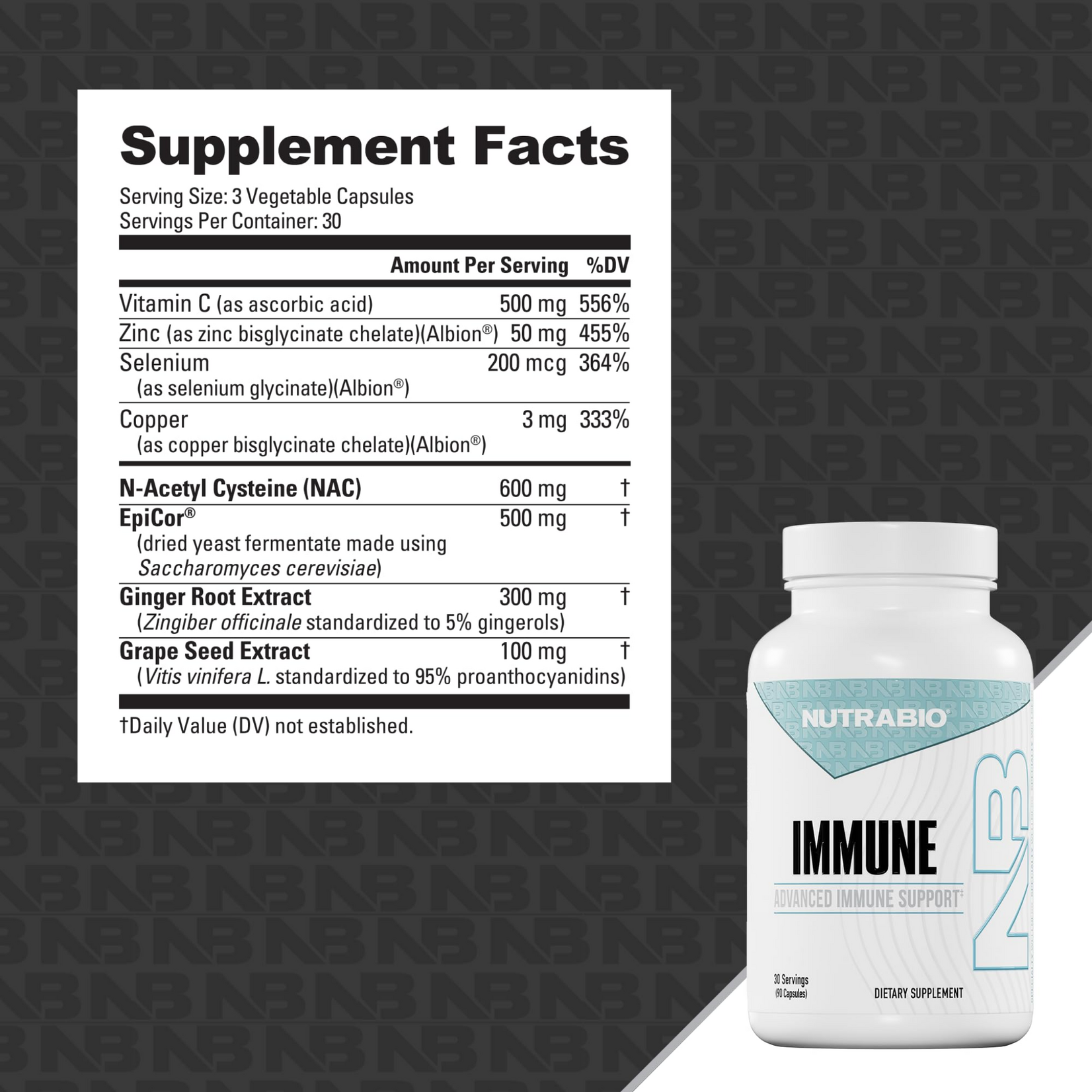 NutraBio Nutrabio Immune
