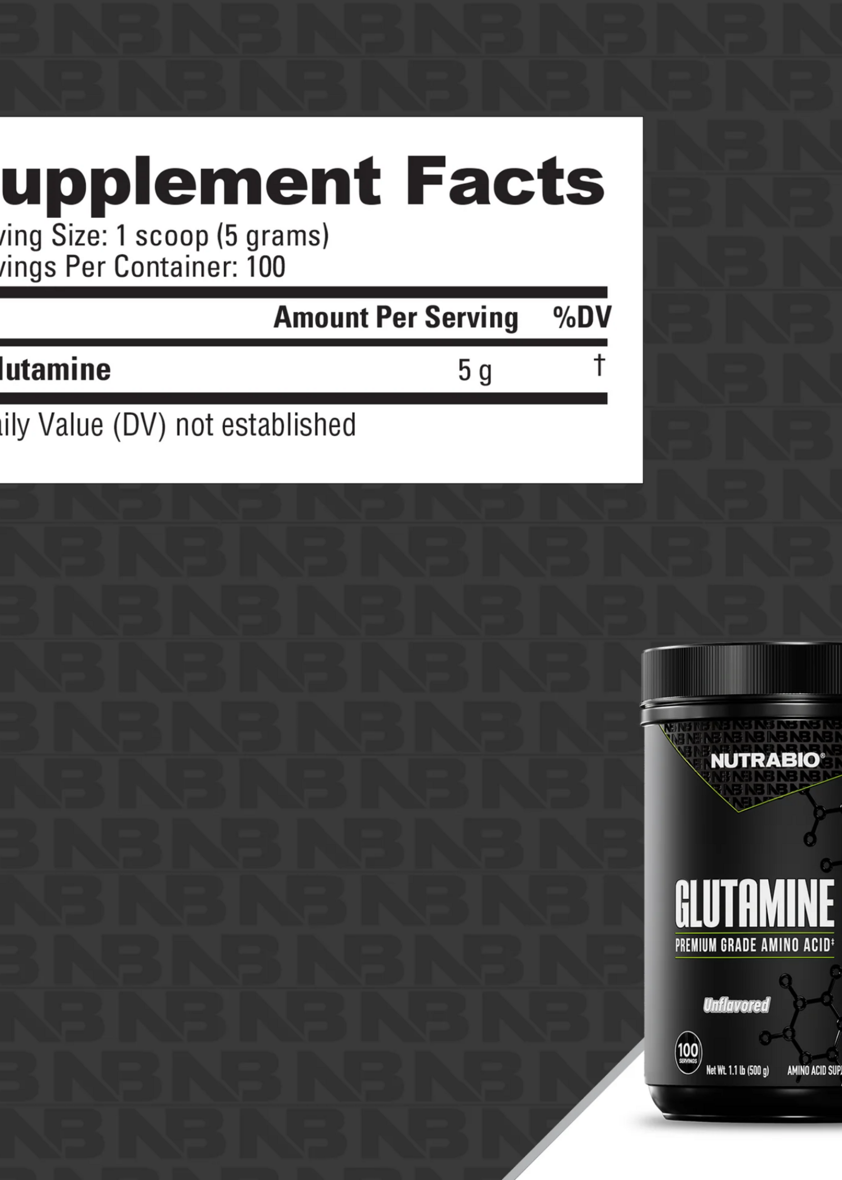 NutraBio NutraBio Glutamine