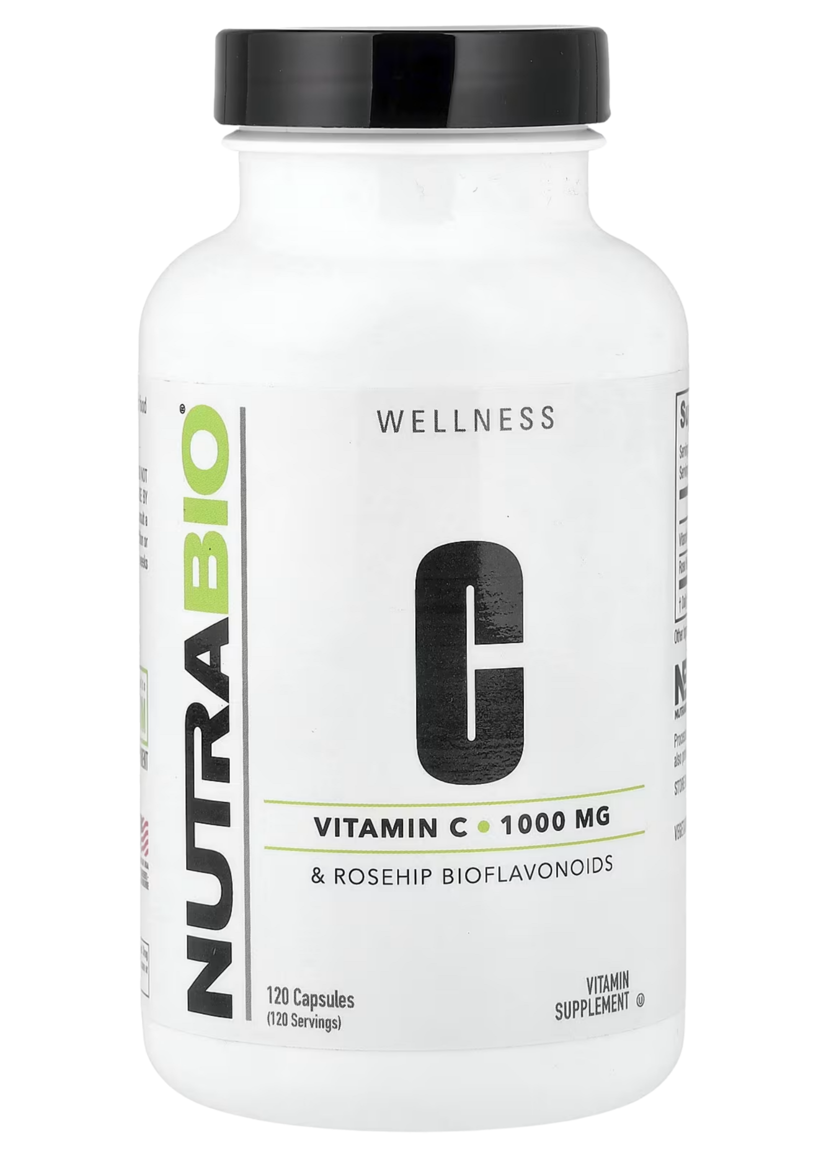 NutraBio NutraBio Vitamin C 1,000mg