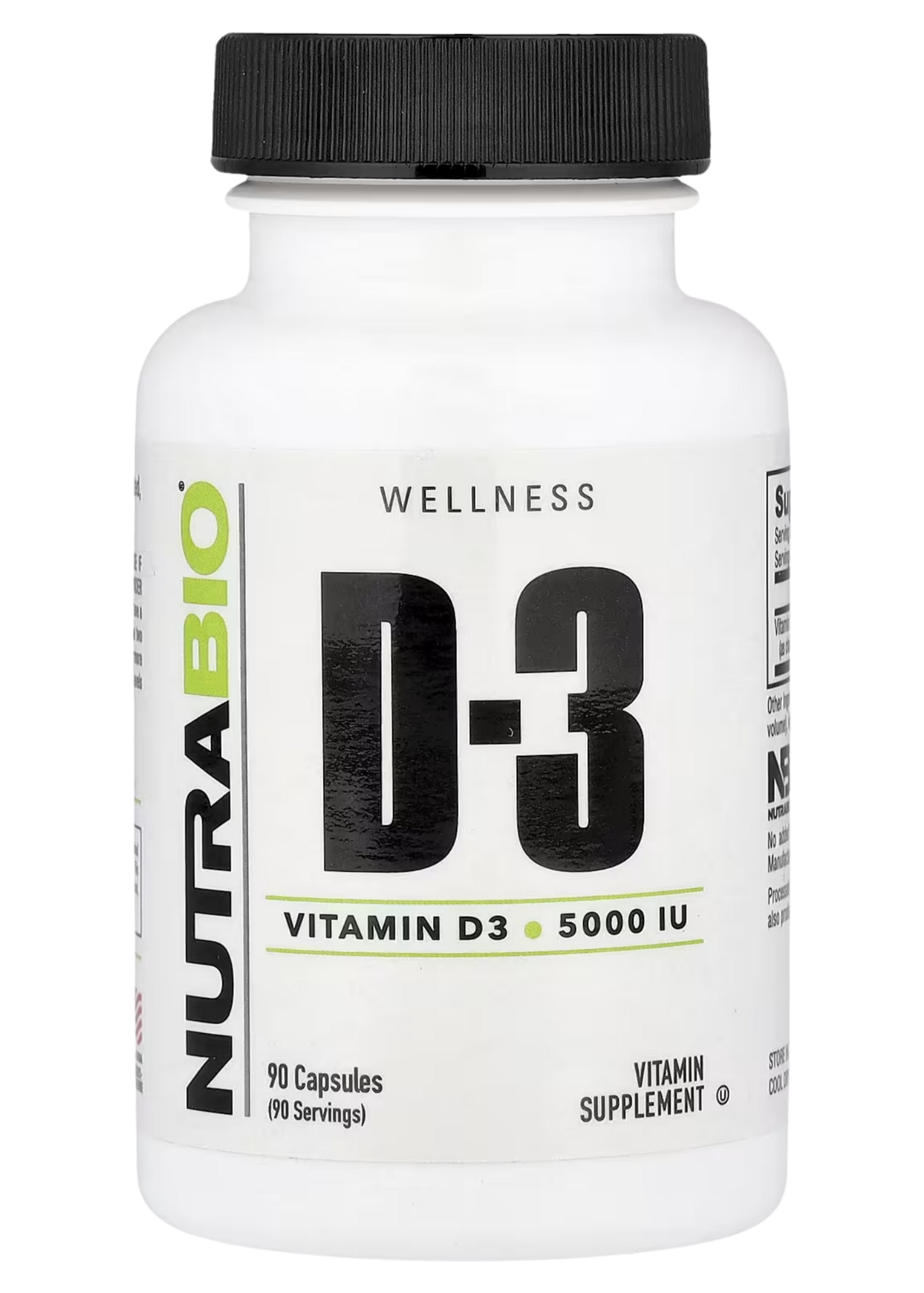 NutraBio NutraBio Vitamin D3