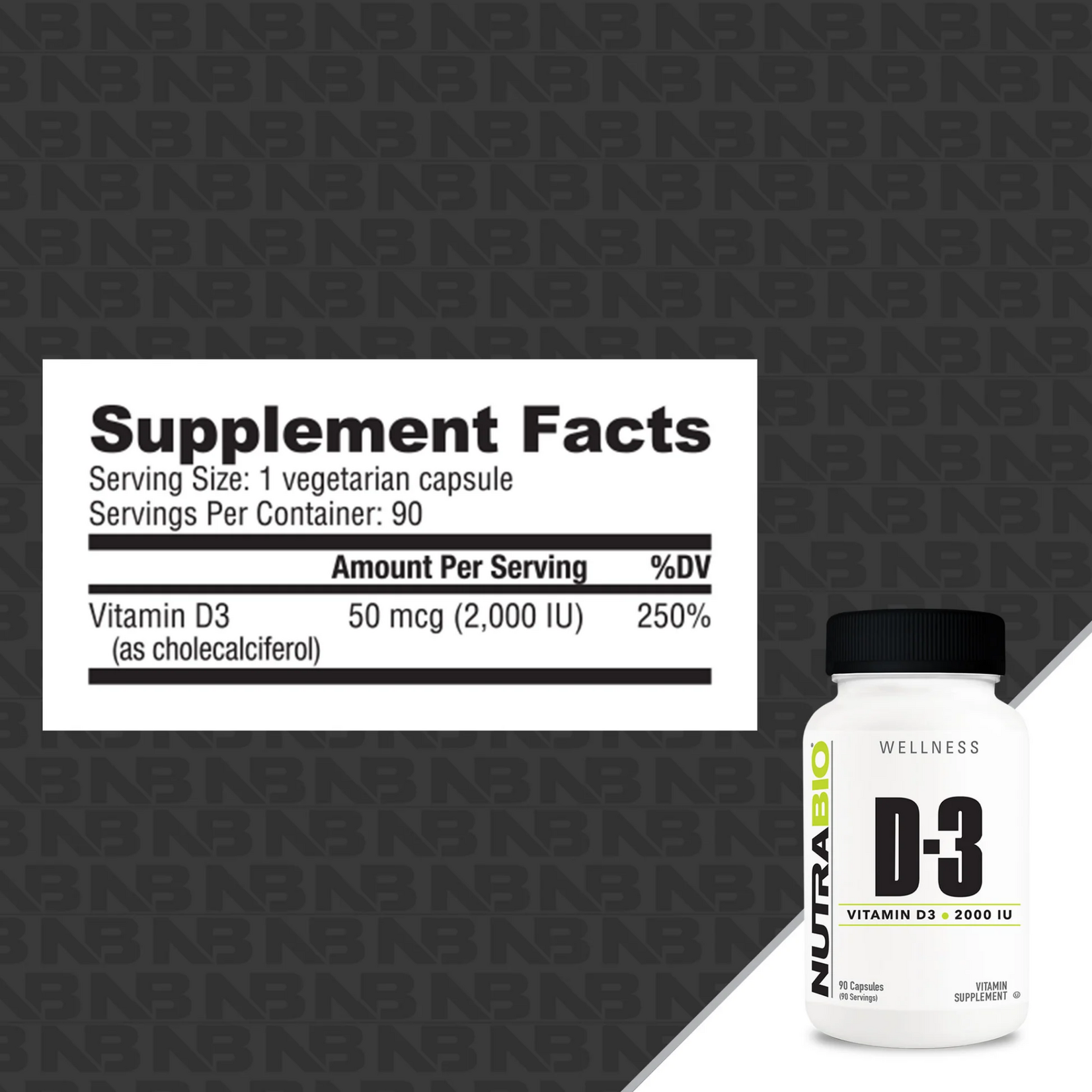 NutraBio NutraBio Vitamin D3