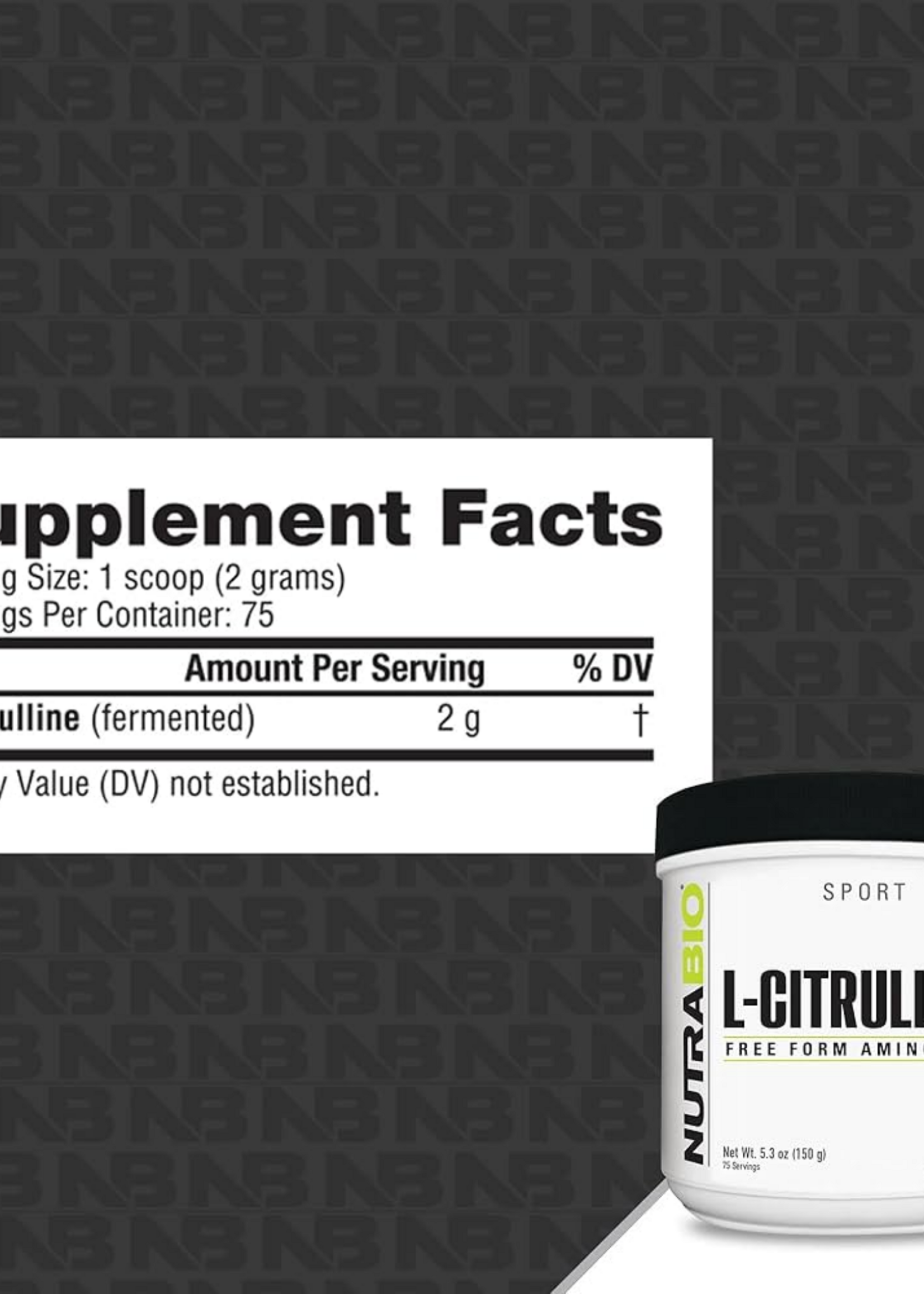 NutraBio NutraBio L-Citrulline
