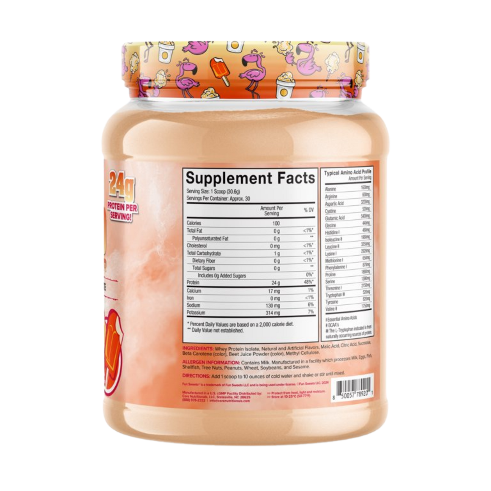 Core Nutritionals Core Nutrition ISO Clear Orange Cream