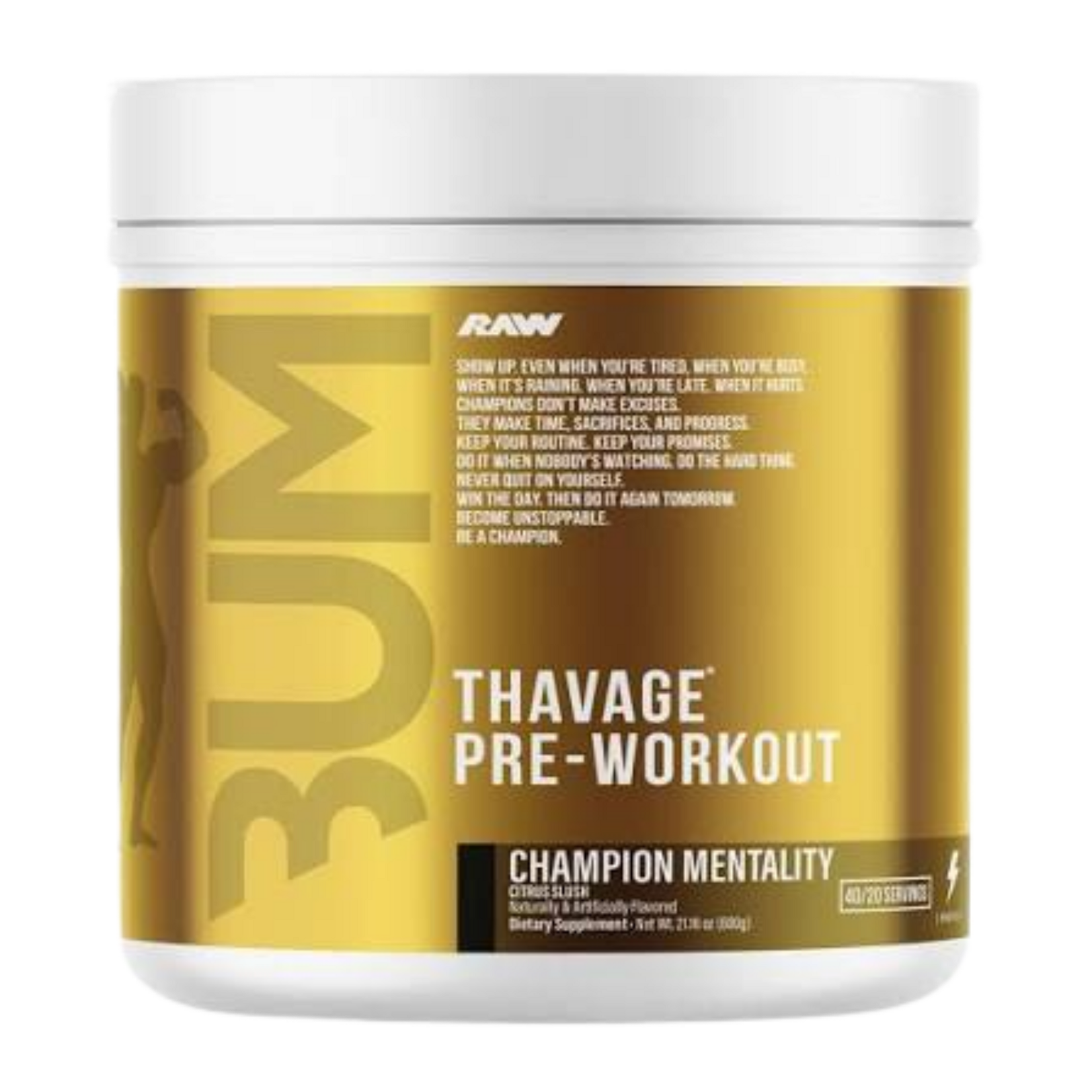 CBUM Essential Charged Pre-workout Champion Mentality