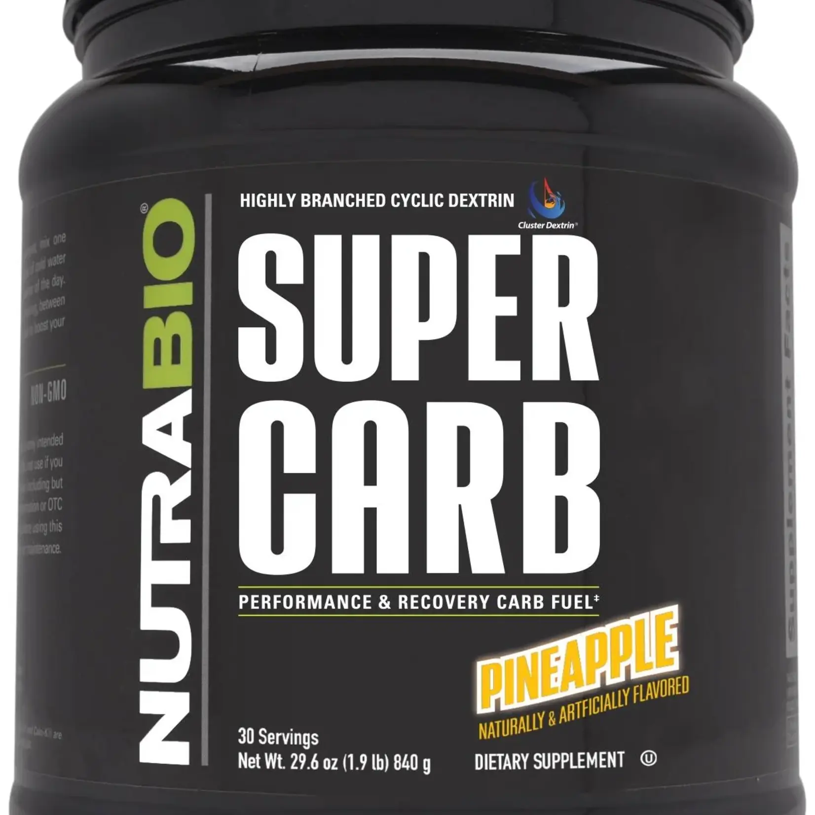 NutraBio NutraBio Super Carb Pineapple