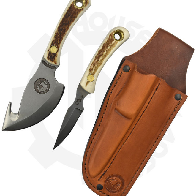 Knives of Alaska Knives of Alaska 00013FG Light Hunter/Cub Combo Stag