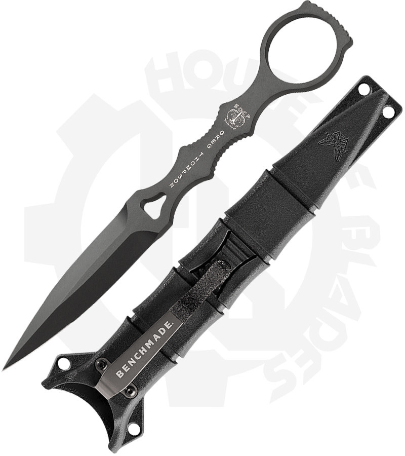 Benchmade Benchmade Black Class SOCP Dagger 176BK w/ Sheath (Fixed