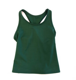 Capezio Green Tank Top with Racerback (M)